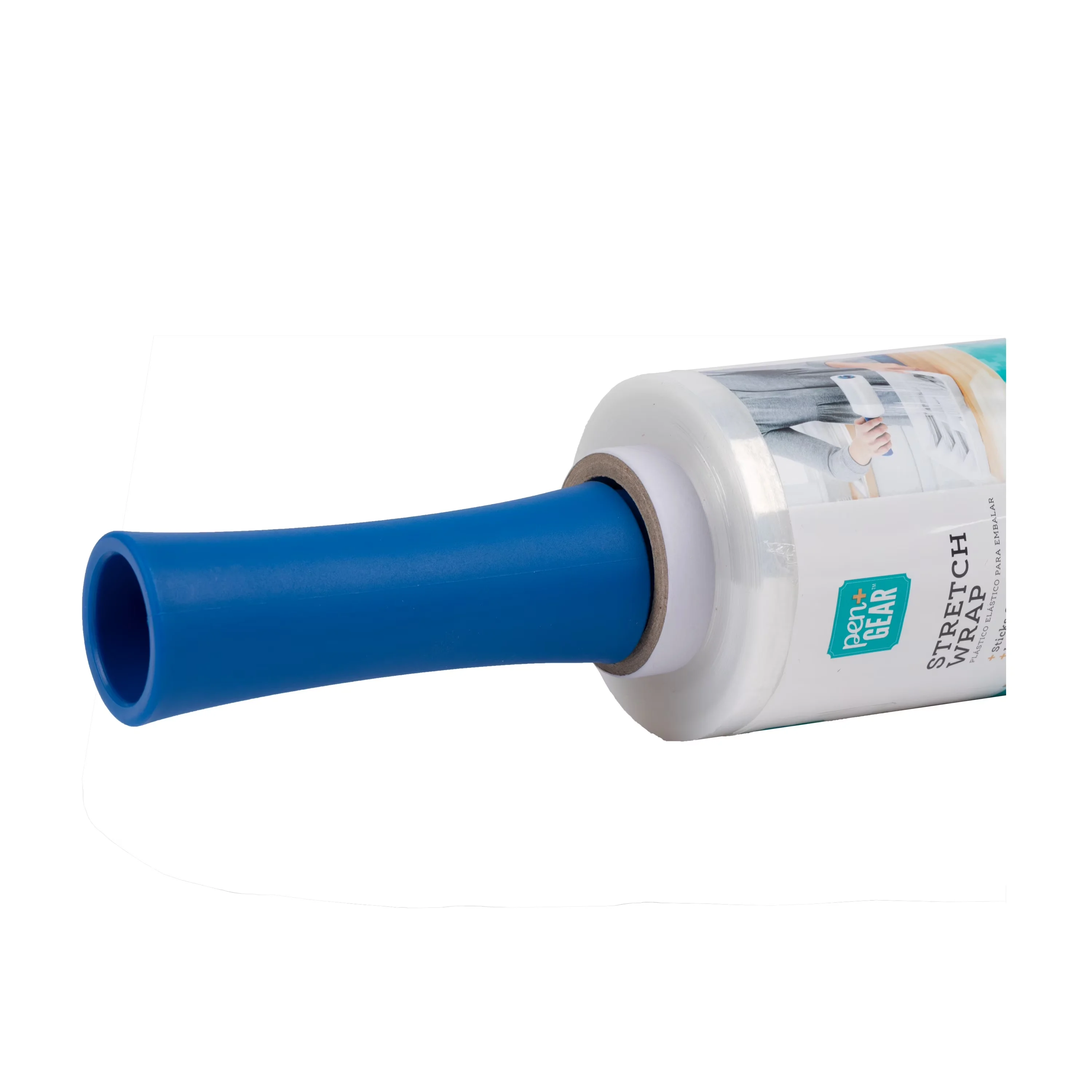Moving Compact with 5 in. x 1000 ft, Pen + Gear Plastic Stretch Wrap - Plastic Clear Model C05C0B