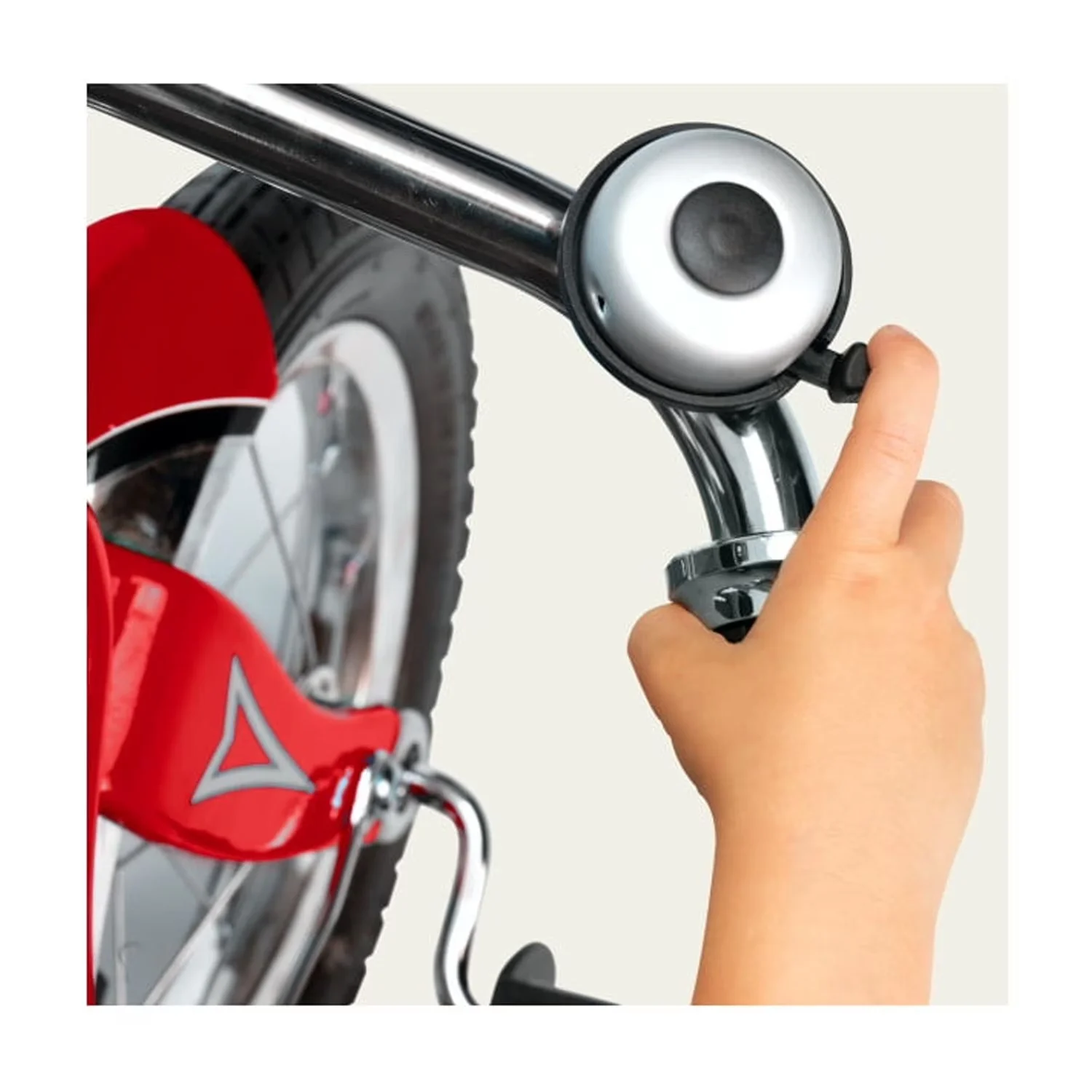 Efficient Kids Bike with Adjustable Seat, Roadster Classic Tricycle - Red Model EE8E8D