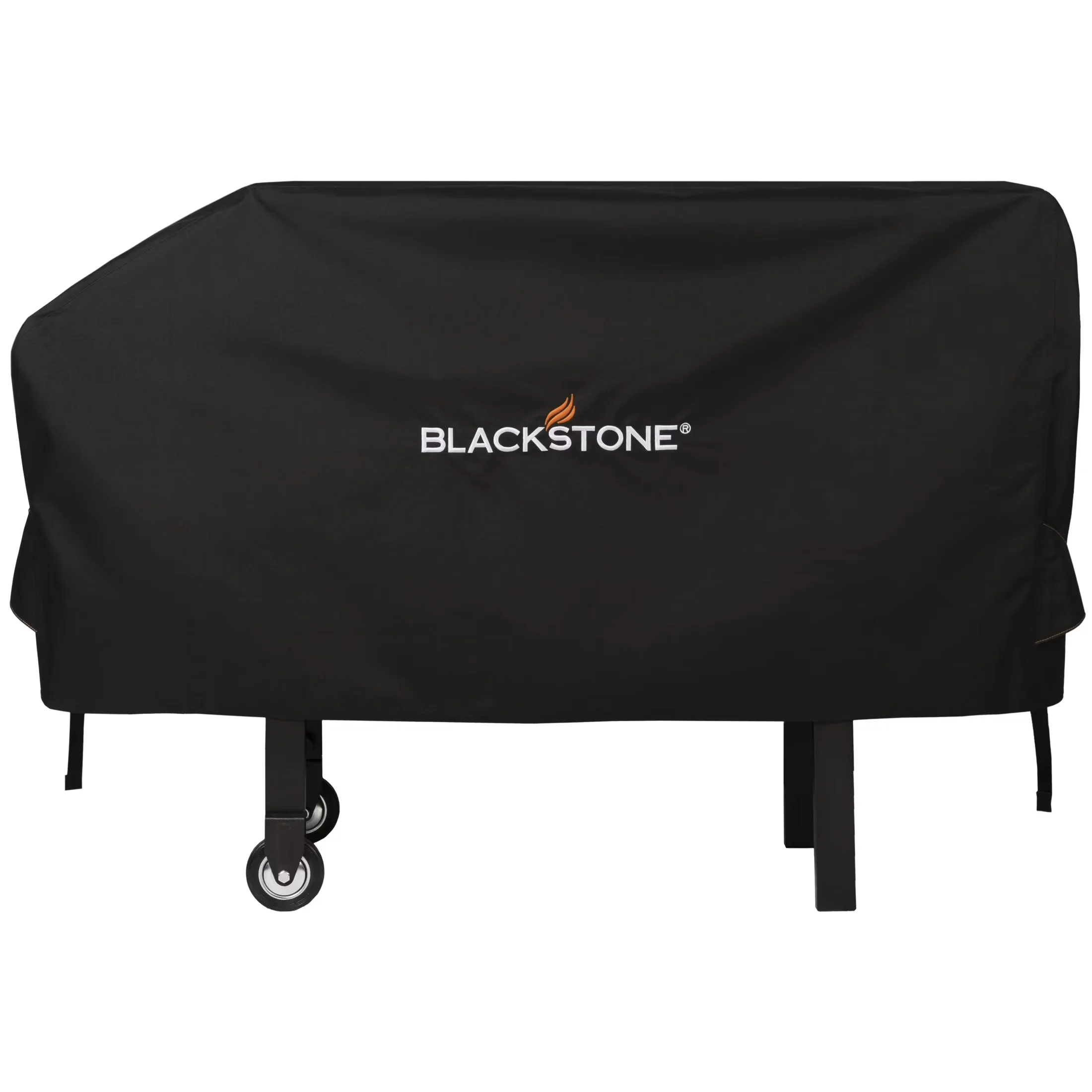 Flat Top Grill Sleek with Grease Pan, Hard Cover and Protective Soft Cover - Polyester Model 28AC29