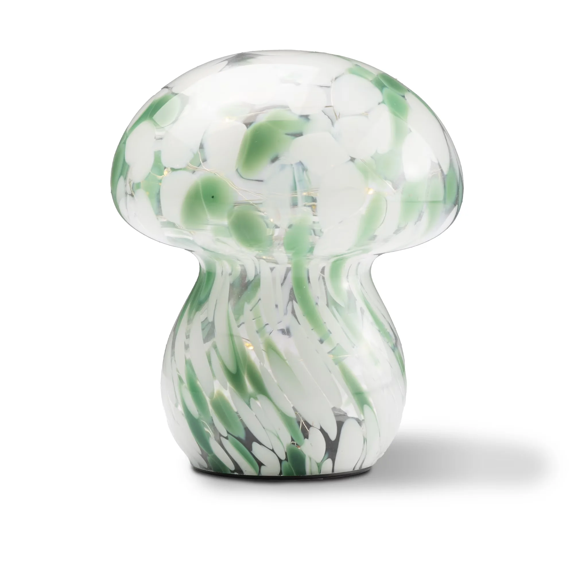 Durable Novelty Light with LED, Battery, Energy Efficient - Glass White Model 38A808
