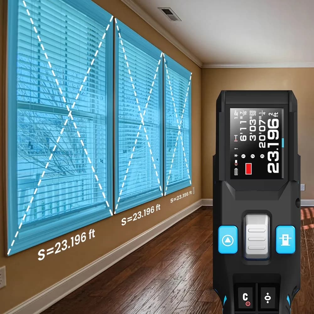 Essential Measuring Layout with Automatic Shut Off, Adjustable - Abs Blue Model 468EA5