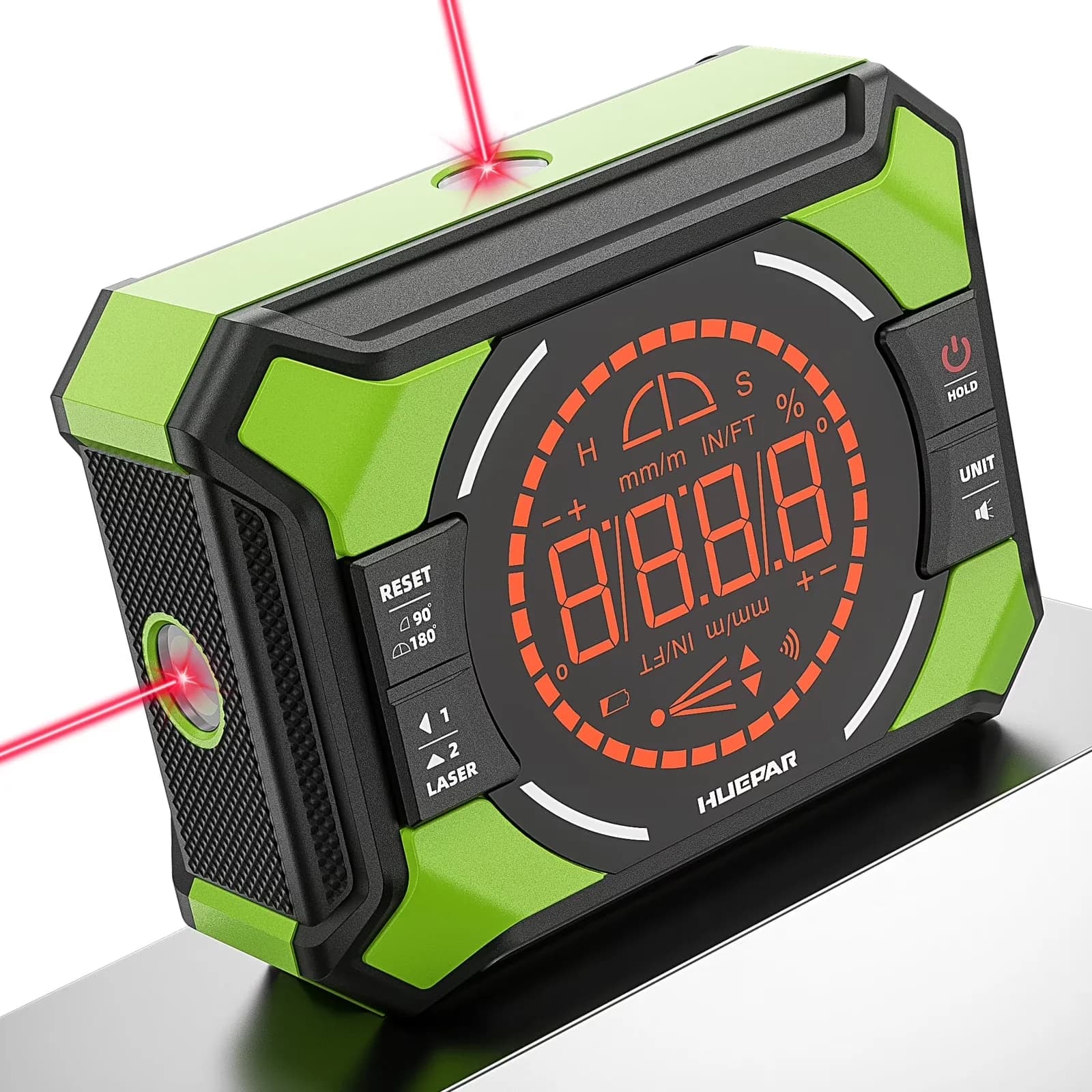 Compact Measuring Layout with Battery, Magnetic, 1 X Type-C Cord - Green Abs Model FCEFD4