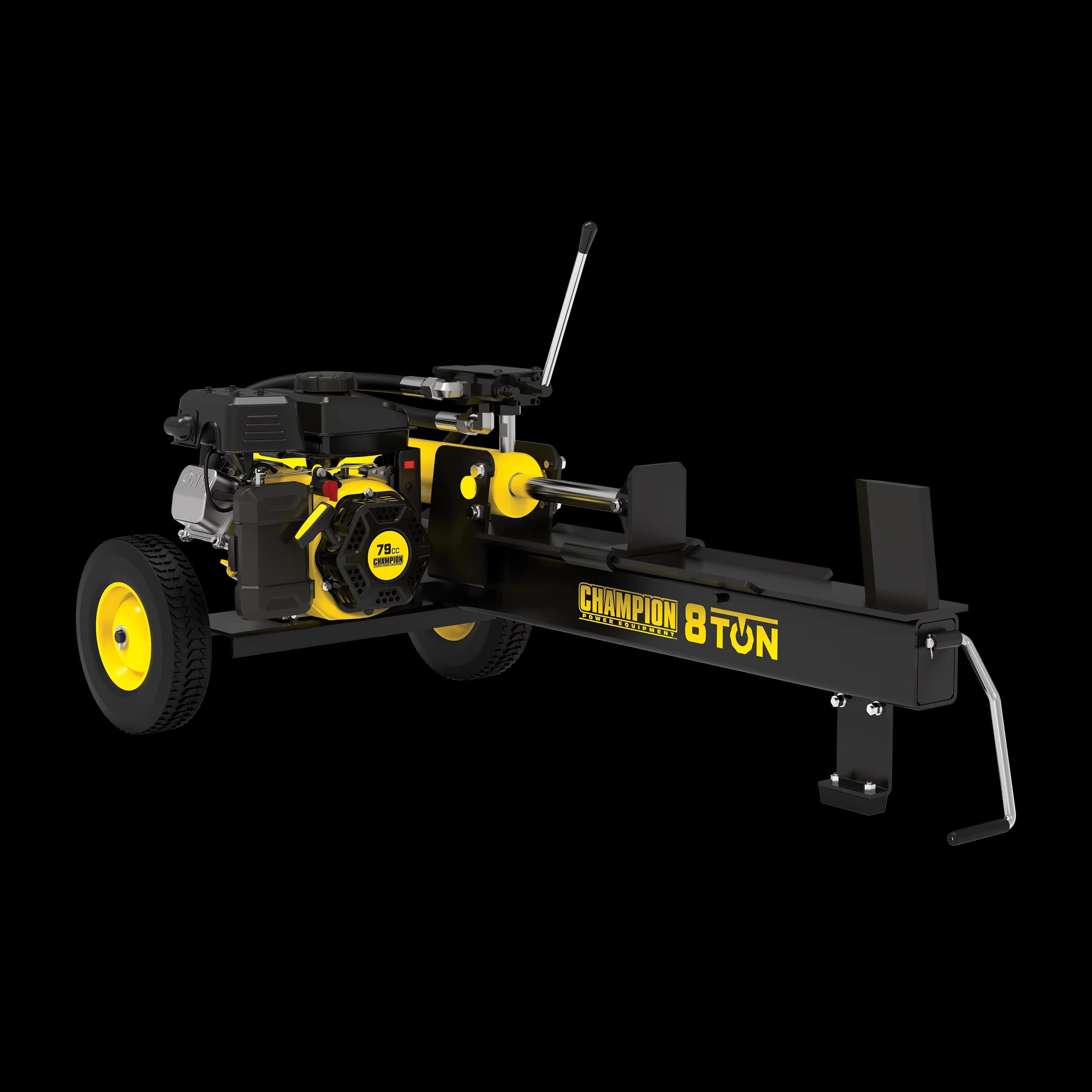 Quality Logsplitter with Wheeled, Auto Return - Compact - Easy to Use Model 6A88E5