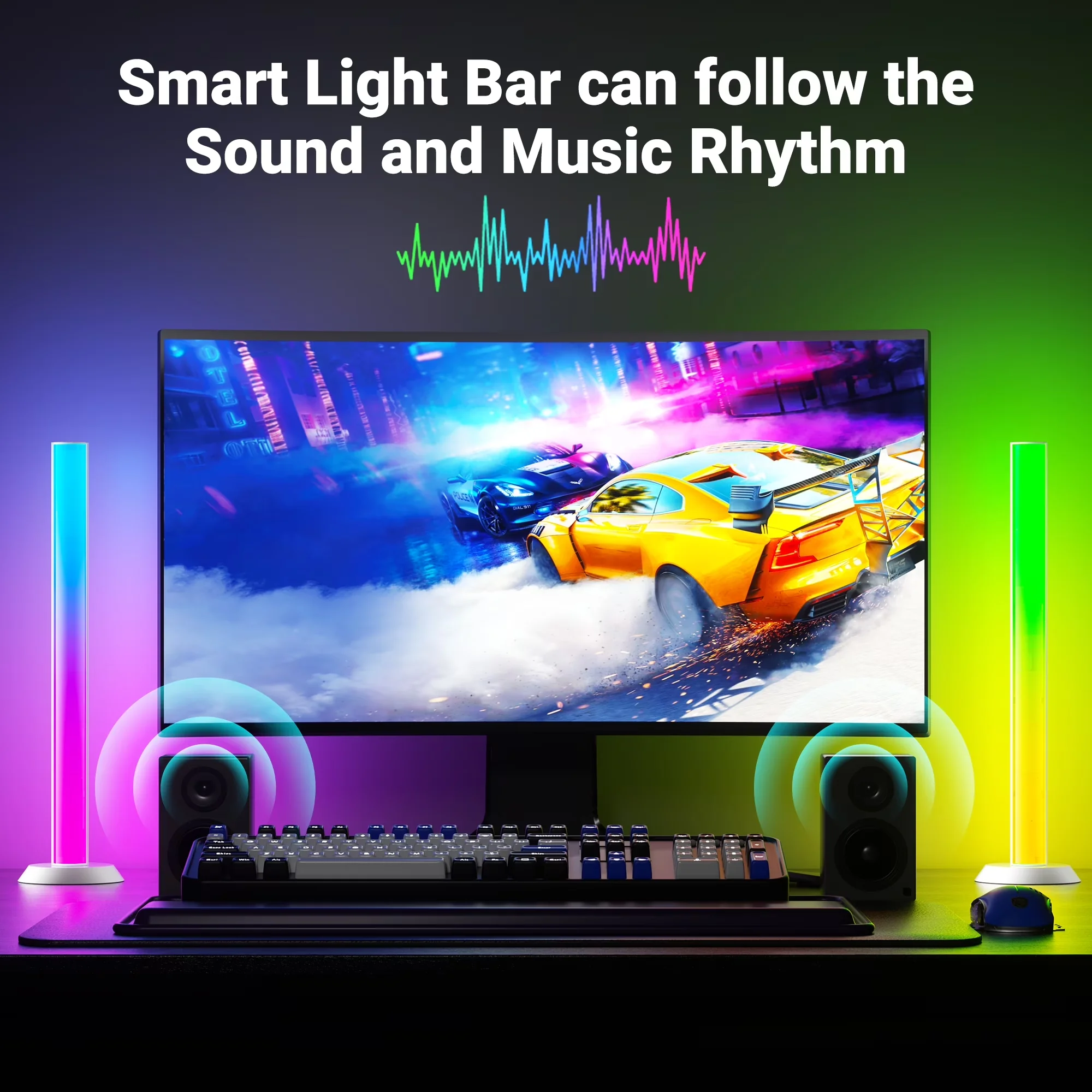 Desk Lamp Durable with LED, Modern, Novelty Lamps - Plastic Multicolor Model B714AA