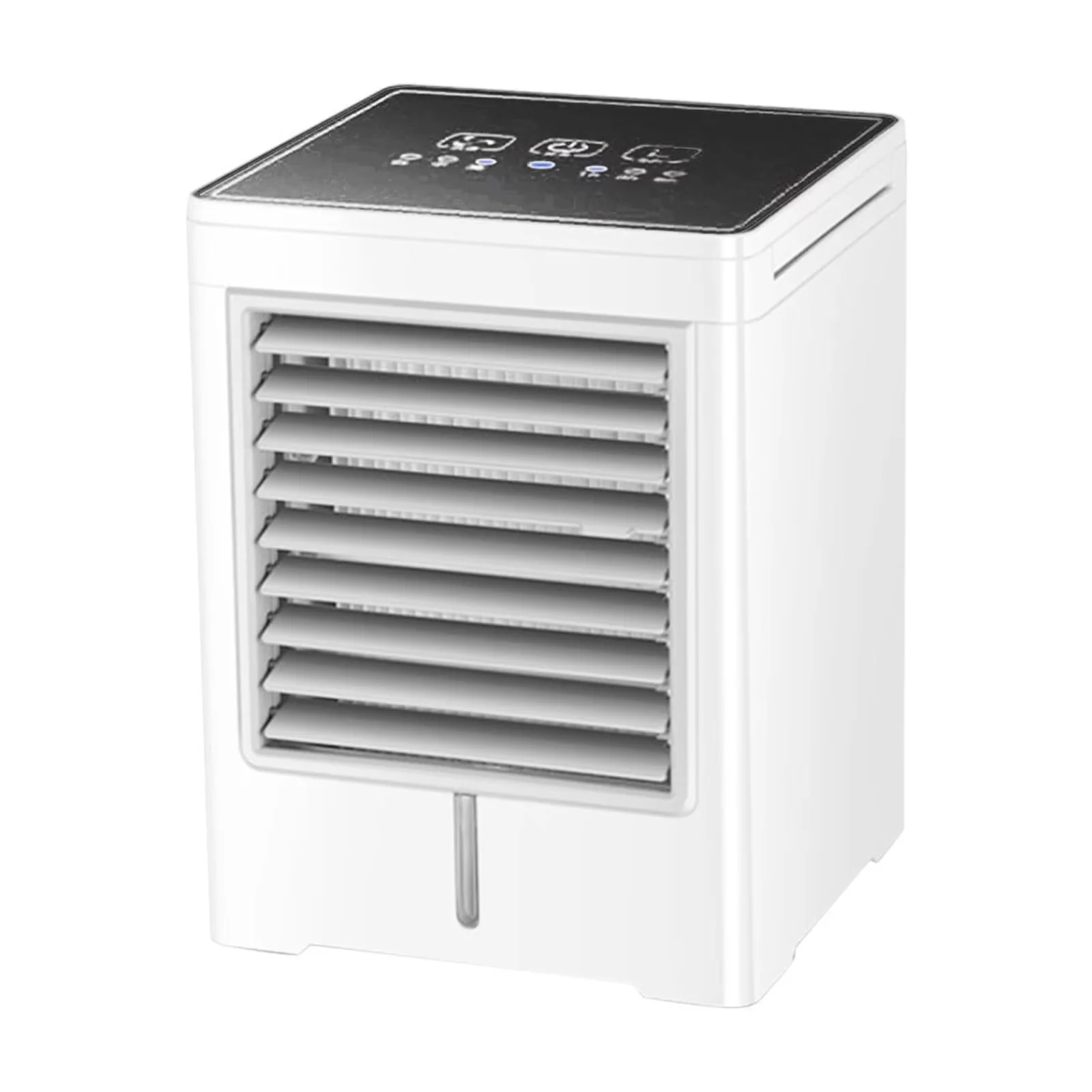 Fans In Cooling Classic with USB Personal Mini Air Conditioner, 3 Wind Speeds & 3 3 Spray Modes Desk Fan - Plastic C for Home, Camping Model FCC61D