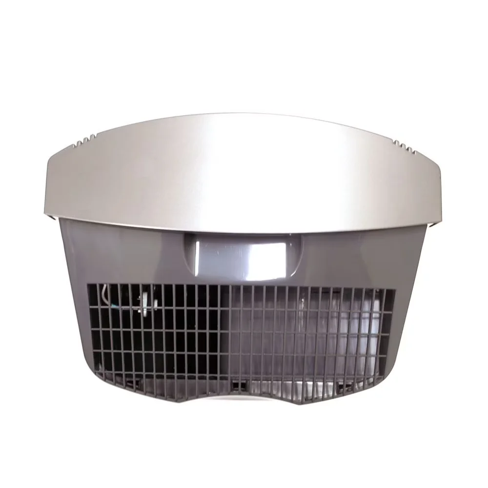 Sleek Air Purifier with Filter Change Indicator, Shield UV - Gray for Large, Home Model 300511