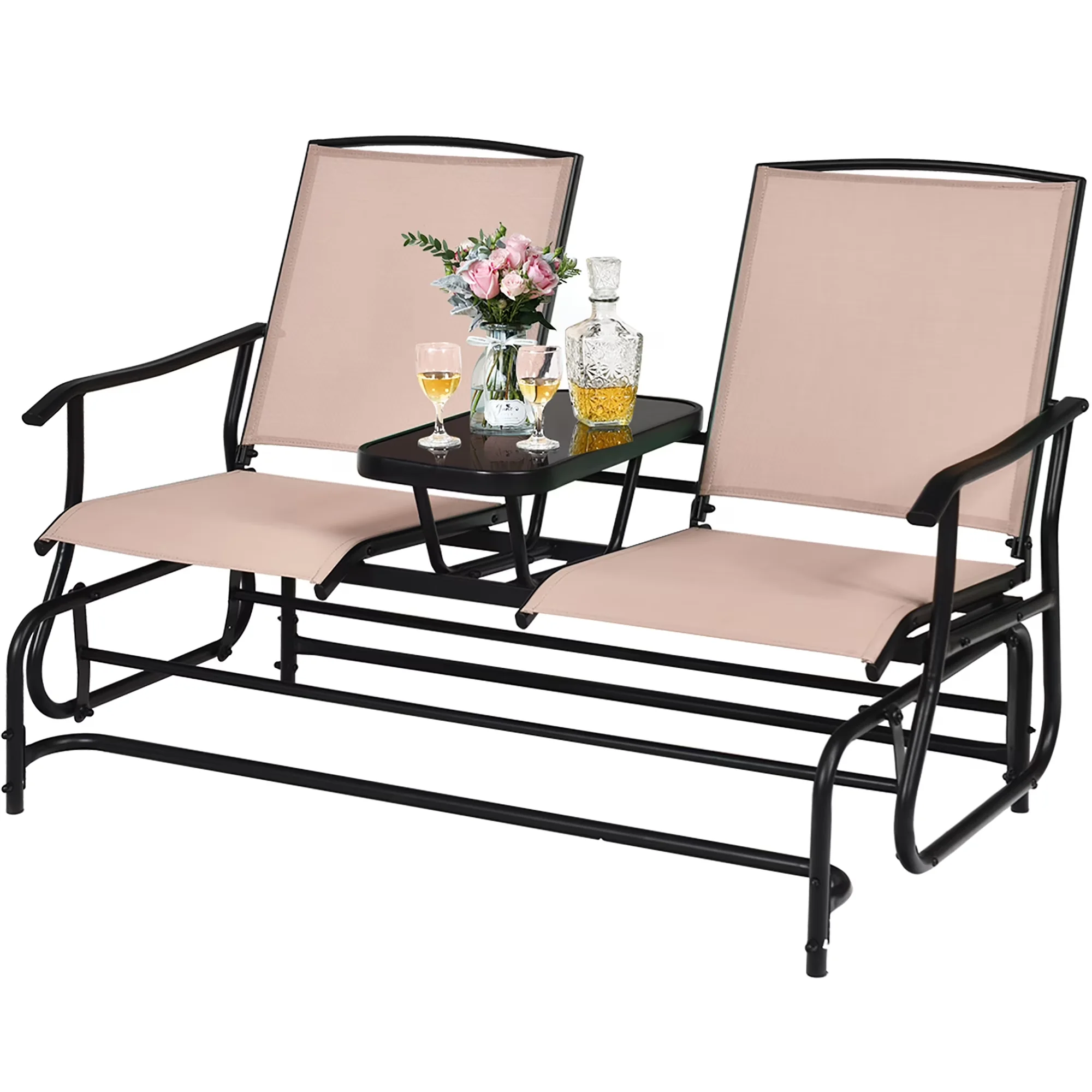 Innovative Patio Chair with Weather-Resistant, Modern - Steel Frame, Fabric Model 857835
