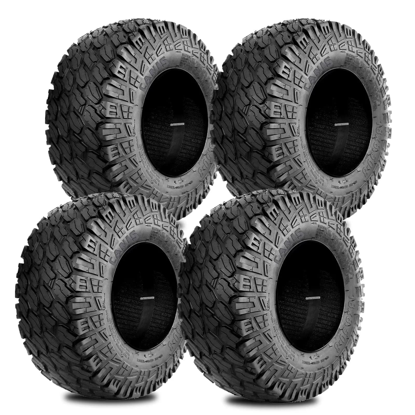 Quality Golf Cart Tire with Smooth, Durable Construction - 18X8 - Professional Series Model D1B3BC