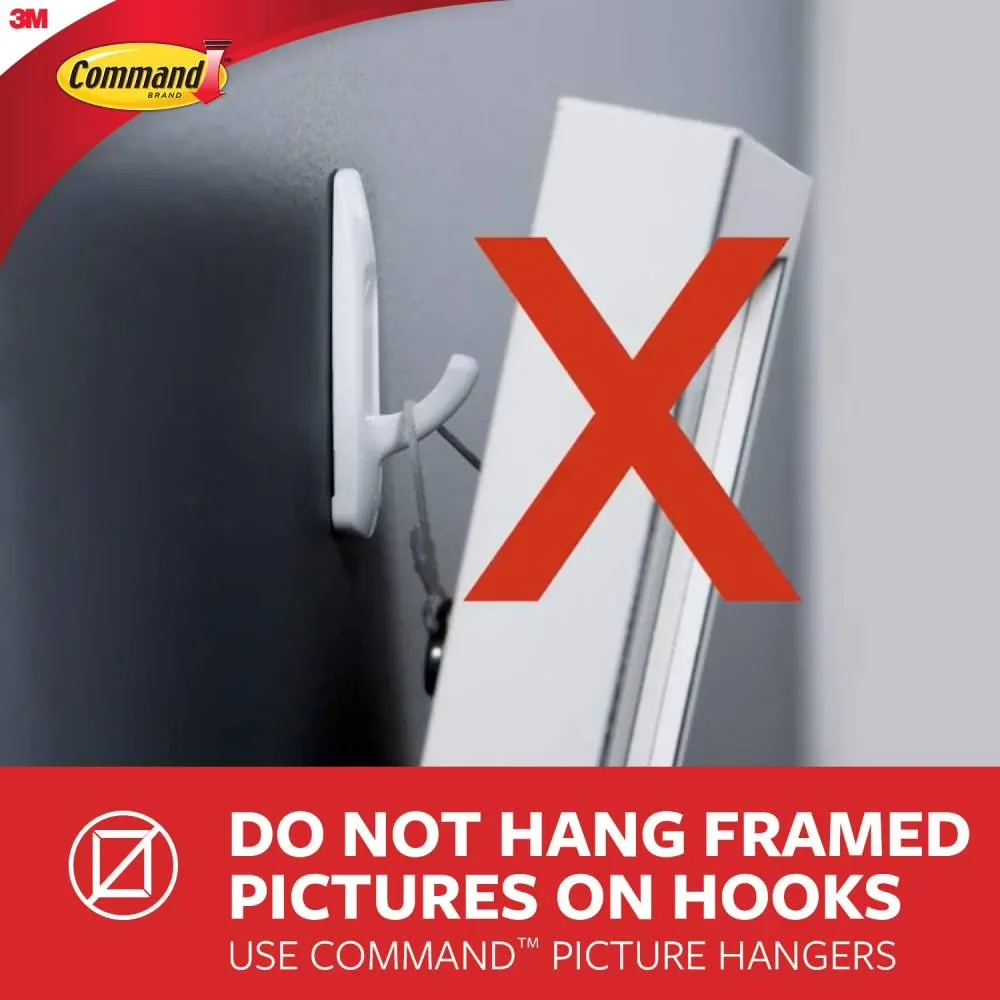 Versatile Damage-Free Hanging with SPRICHLIO22080CRPAS, 2-Pack - Plastic Silver Model 43DE75