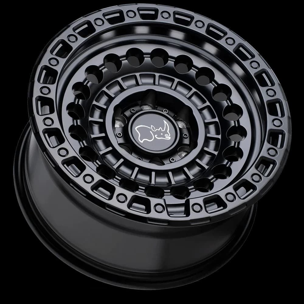 Premium Wheels And Rim - Black Aluminum 17X8 - Ergonomic Design Model 91C3B7