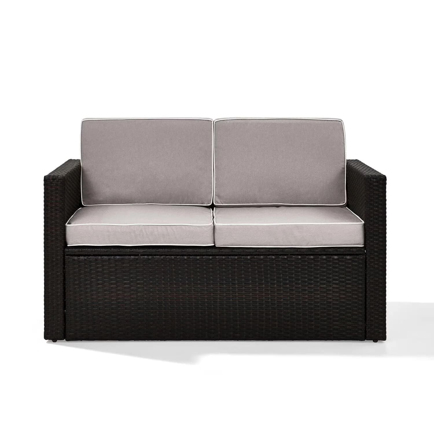 Quality Patio Chair with Modern, Weather-Resistant - Wicker, Steel Brown Model C9E96A