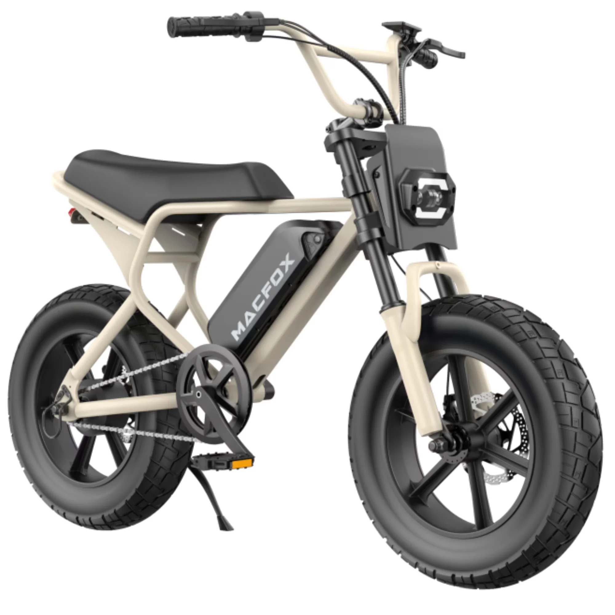Versatile Electric Bike with Battery, 500W, M16 - Gray - Residential Grade Model 77070F