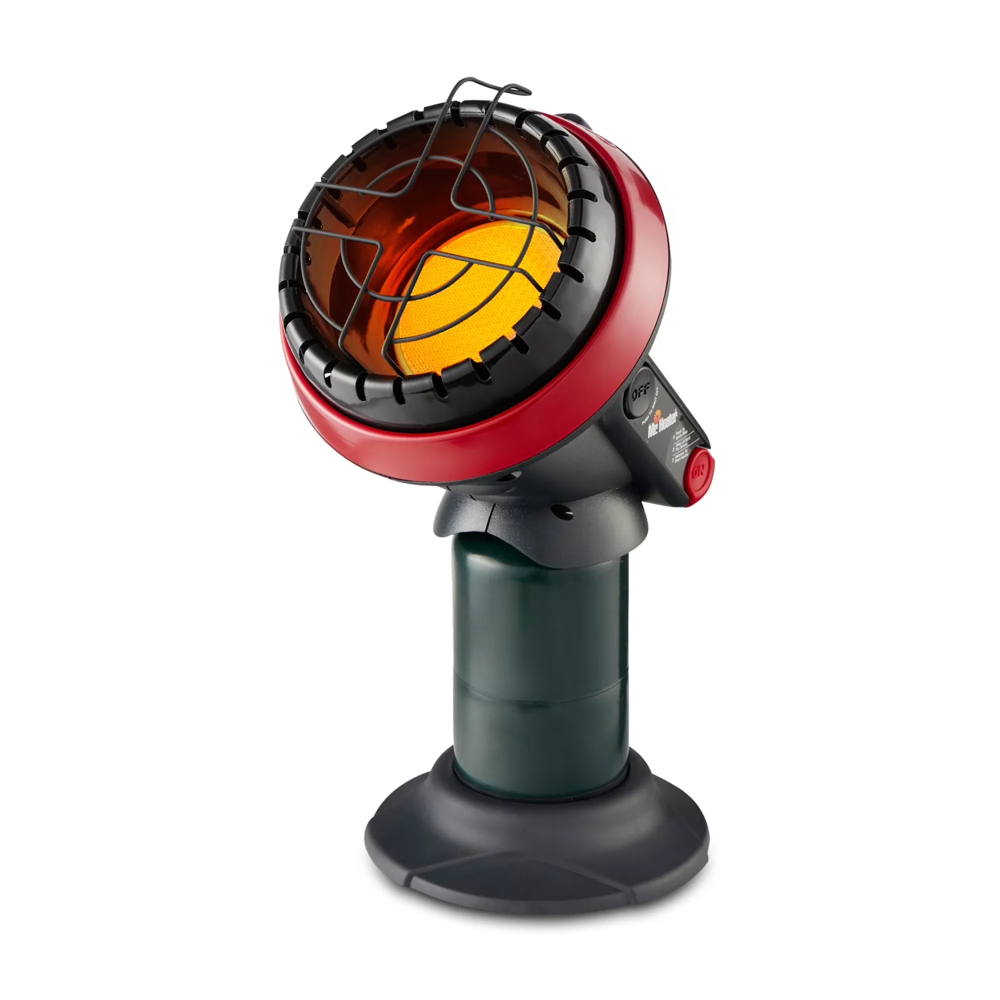 Versatile Portable And Electric Space Heater with 3800 BTU, Portable - Gray Model 1872EB