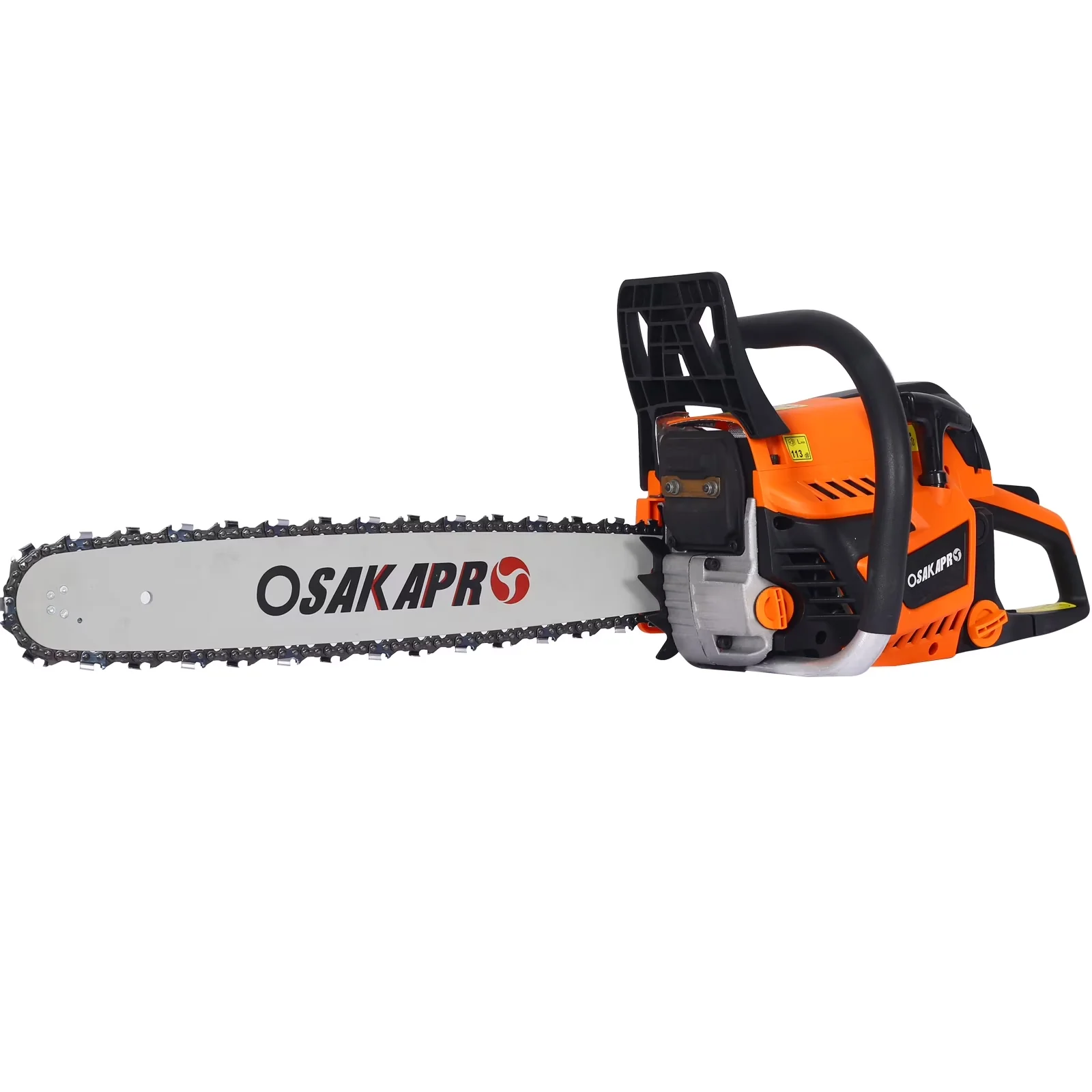 Modern Chainsaw with Automatic Chain Oiler, Anti-Vibration, gas 20inch - Orange Model 1D725C