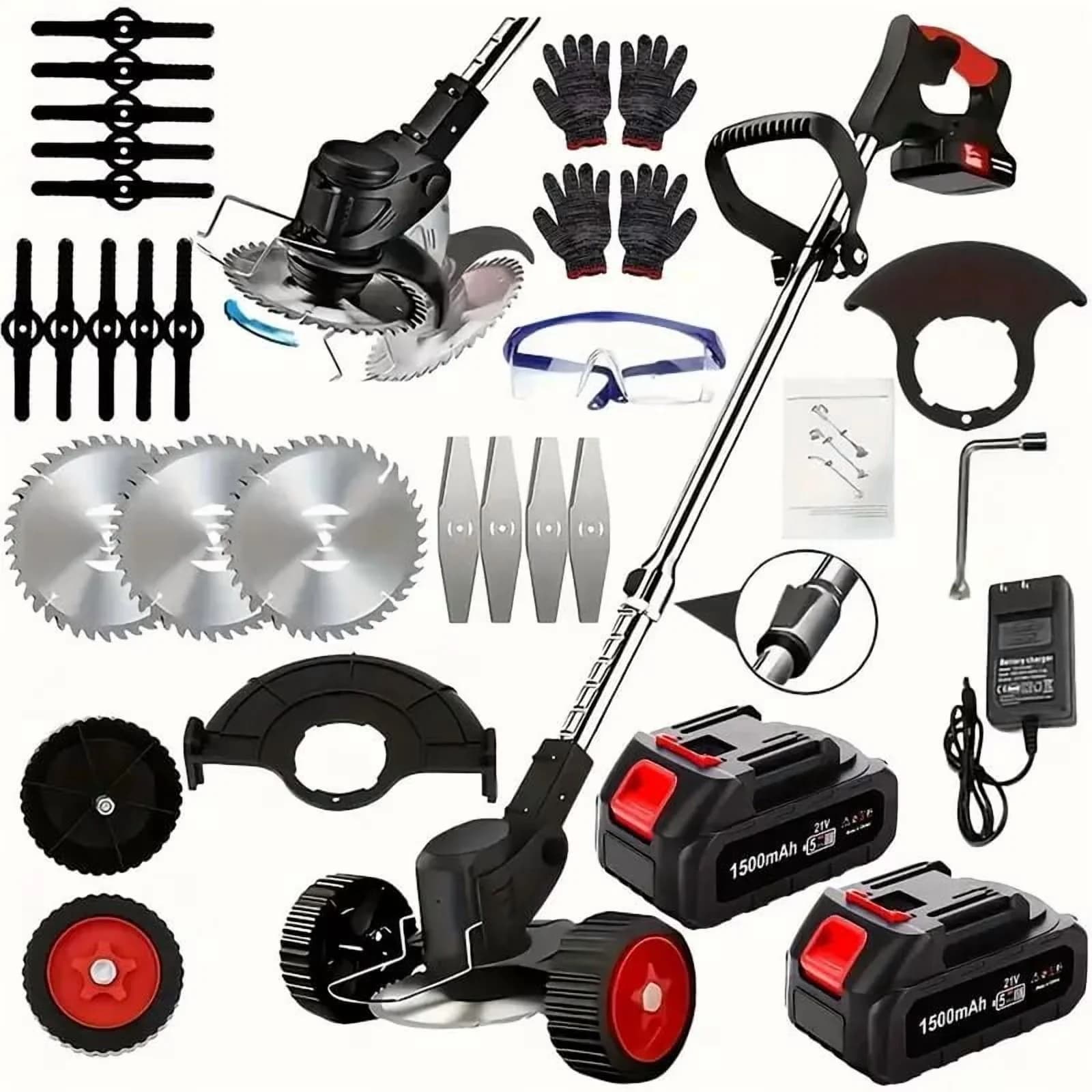 Push Mower Versatile with Battery, Adjustable, View detailed description for Garden - Model 230B74