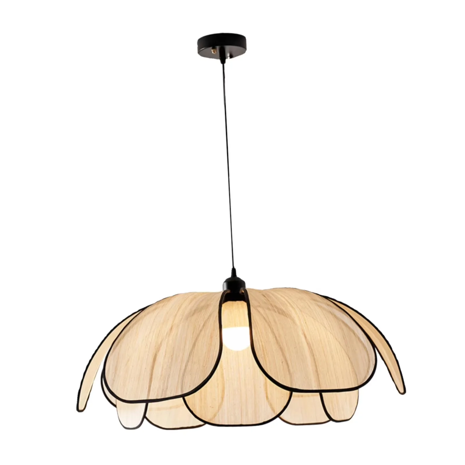 Ceiling Lights Fixture Versatile with Bohemian, Boho Chandelier Droplight Hanging Light - Metal, Abaca Black, Beige, Multicolor for... Model 978EFC