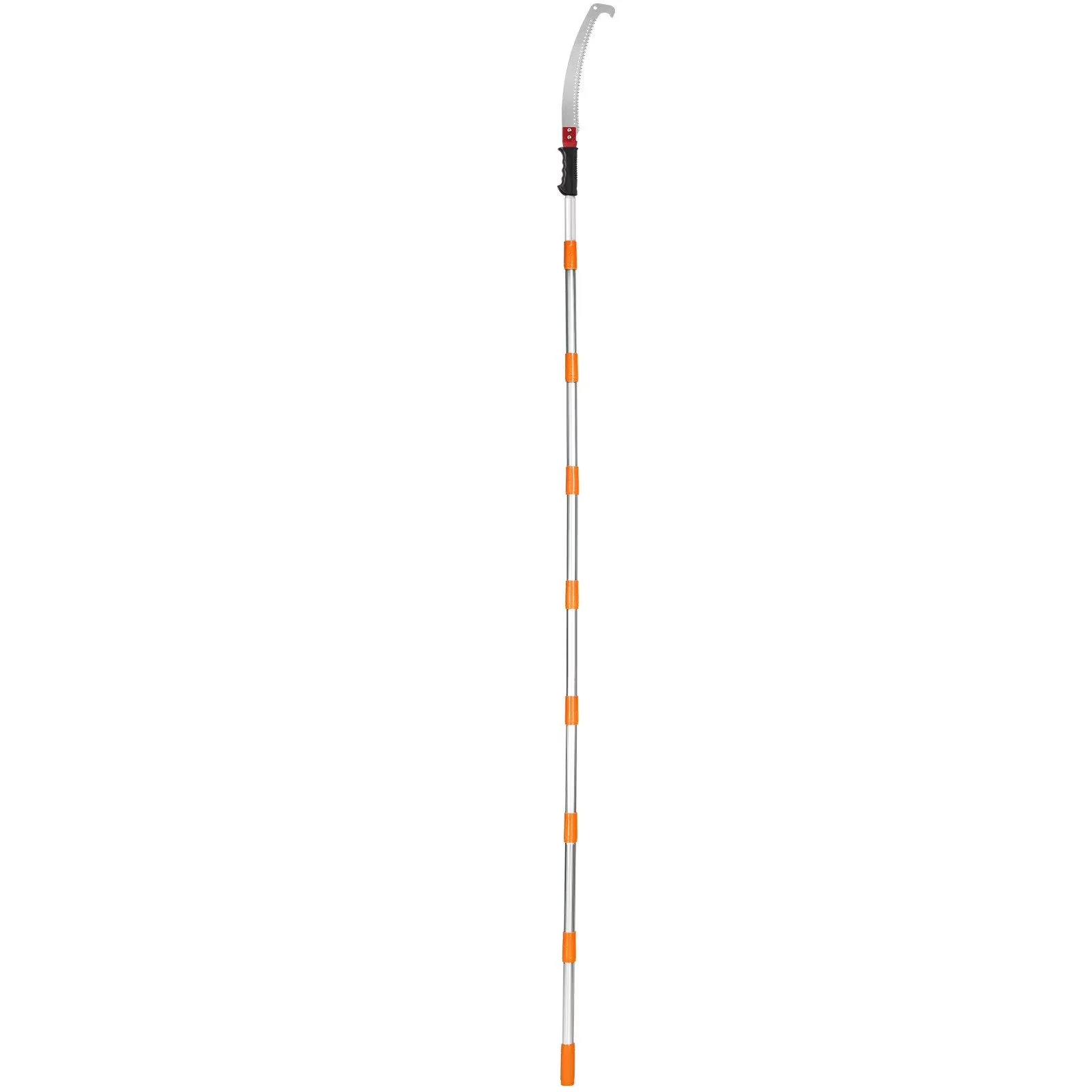 Compact Pole Saw with 4.6-9.8ft, Sharp Blade, Manual Extendable Tree Pruner - Model 8218DE