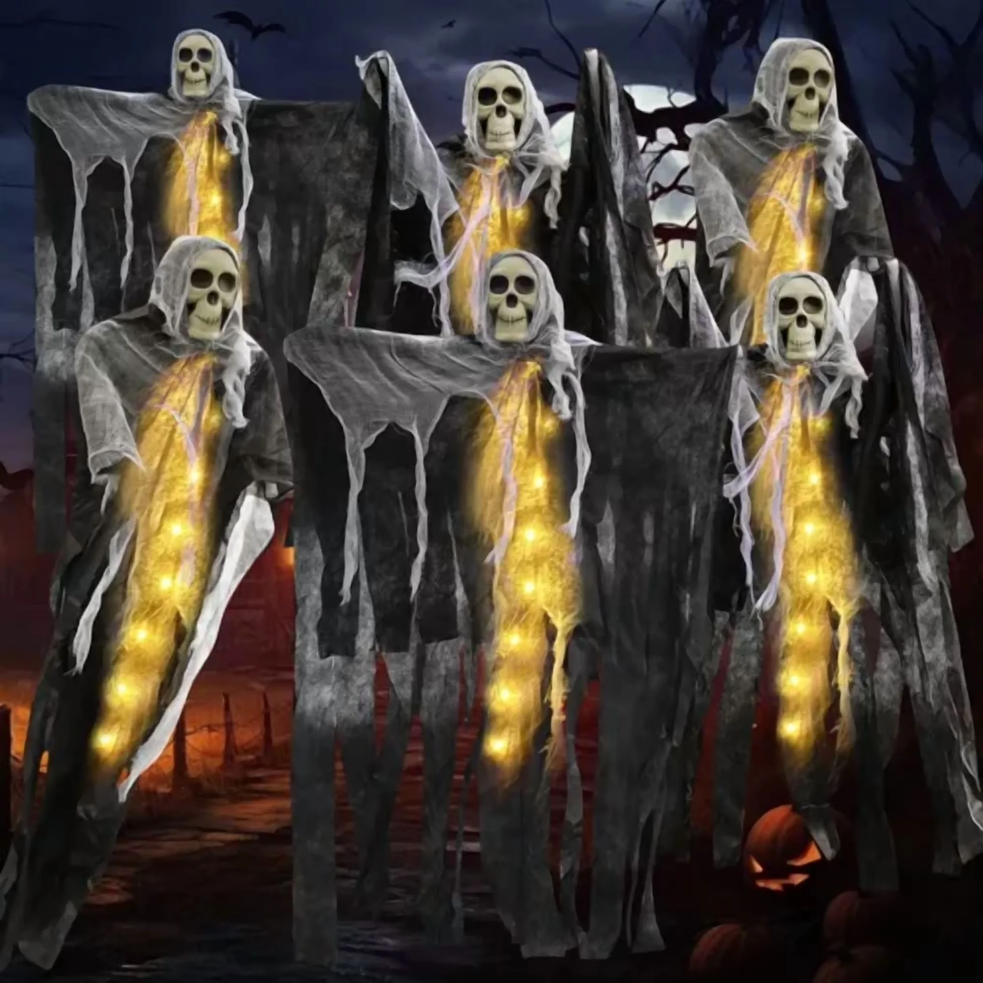 Durable Novelty Light - Multicolor Halloween - Universal Fit Model E79104