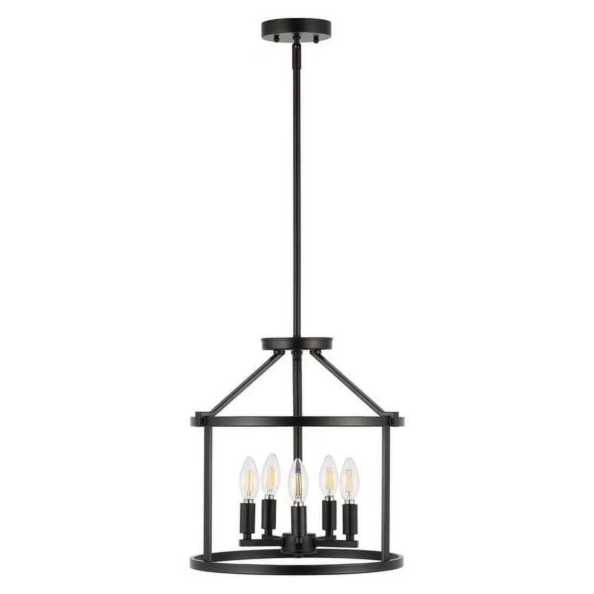 Durable Ceiling Lights Fixture with LED, Modern, Shade - Iron Navassa - Rustic Charm Model 602544