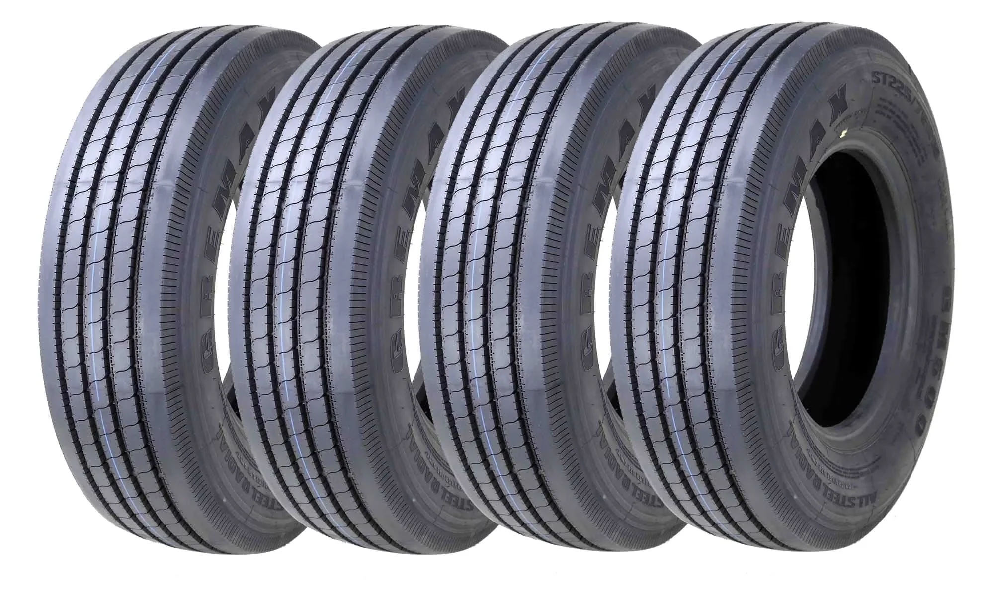 Innovative Trailer Tire with Heavy-Duty, Pattern: GM500, Ply Rating: 14 - Model 059052