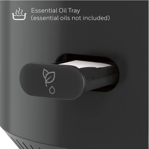 Professional Humidifier with Oil Diffuser, Adjustable Humidistat - Black Model 85DF5B