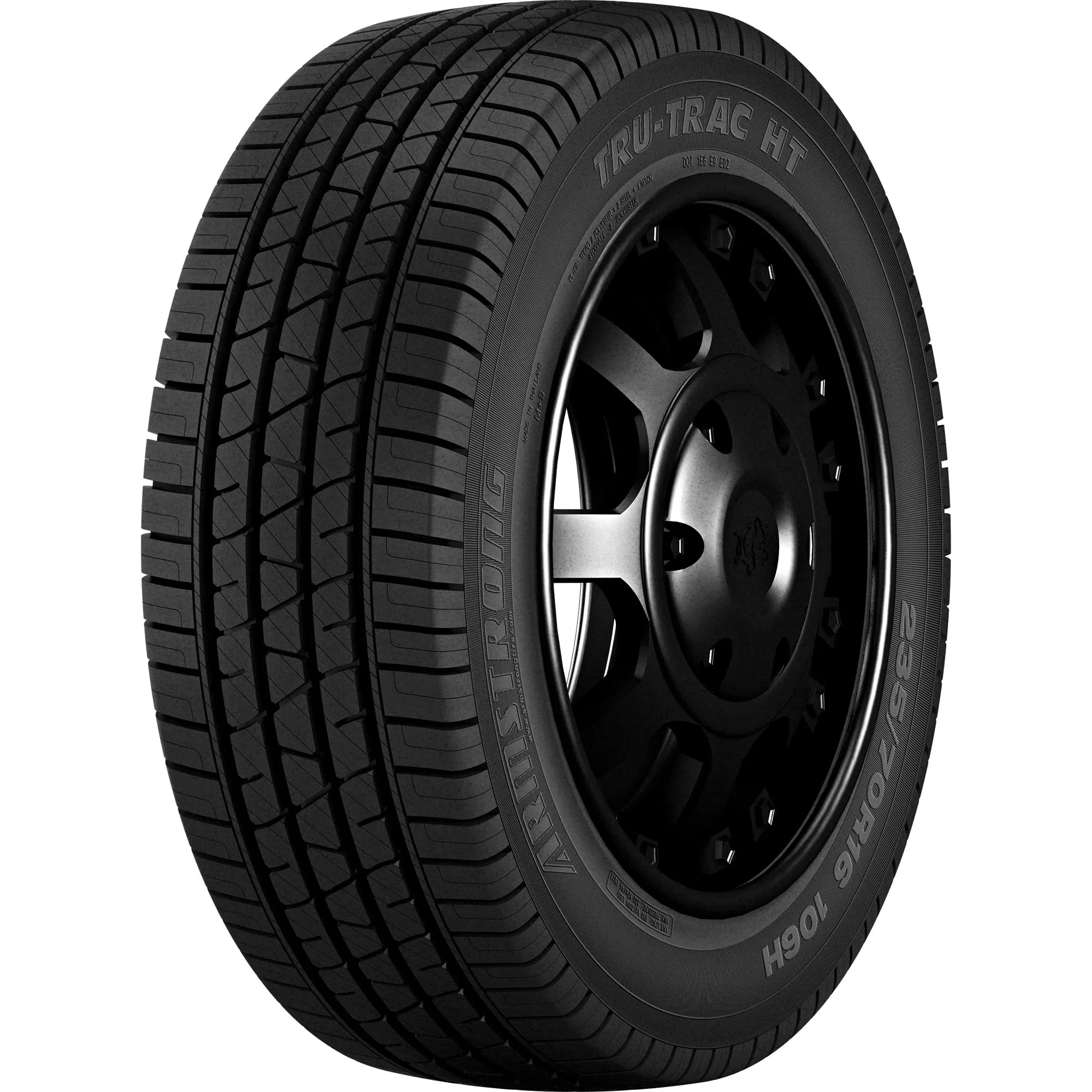 Reliable Truck Tire with Fits Multiple Makes And Models, Sidewall style: Black Sidewall - Model E01C74