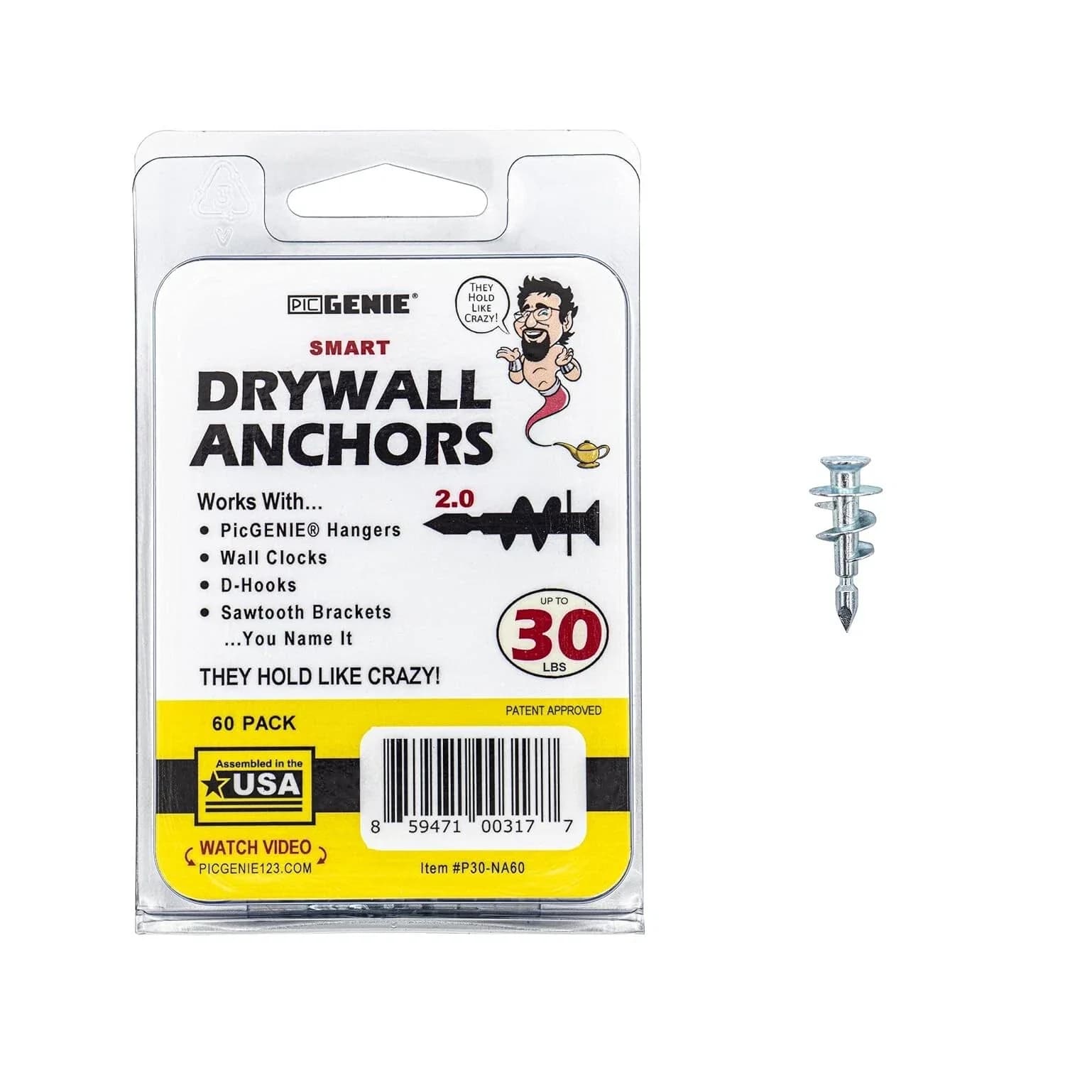 Compact Fastener with Easy to use and practical for everyone. - 60 - for Multiple Applications Model 02CEFD