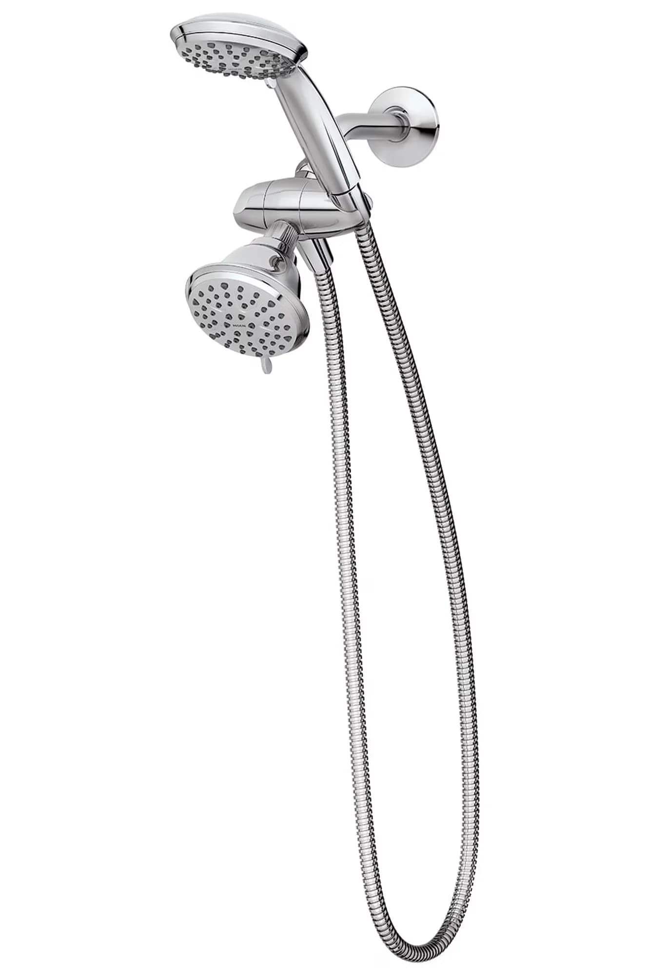 Shower Head Versatile with Easy To Install, 218C0 - Plastic, Metal - Compact and Portable Model 6D2FAC