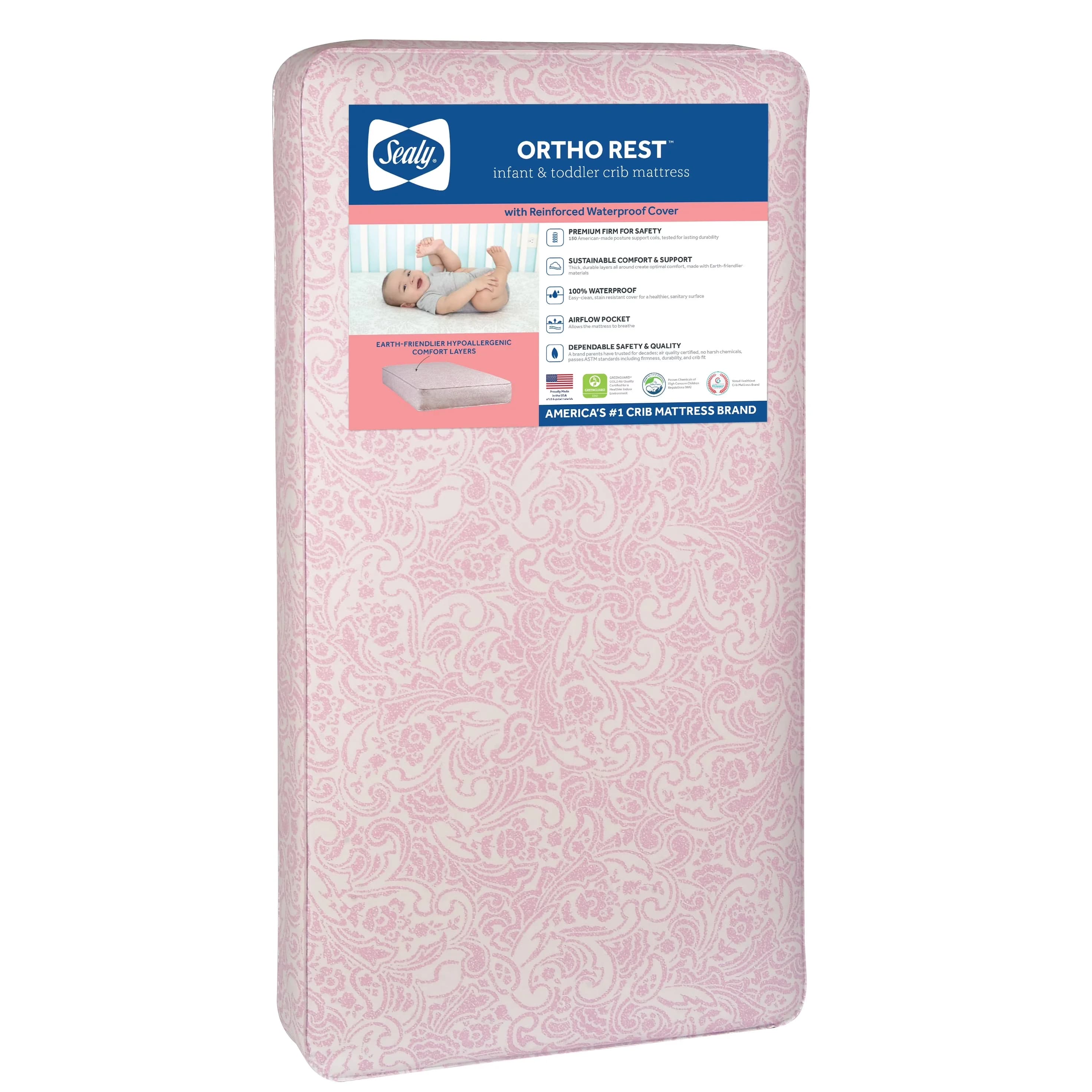 Professional Mattresses Accessory with Waterproof, 150 Coil, Product Dimension: 51.63 x 27.25 x 5.25" - Steel Model 9F7EEB