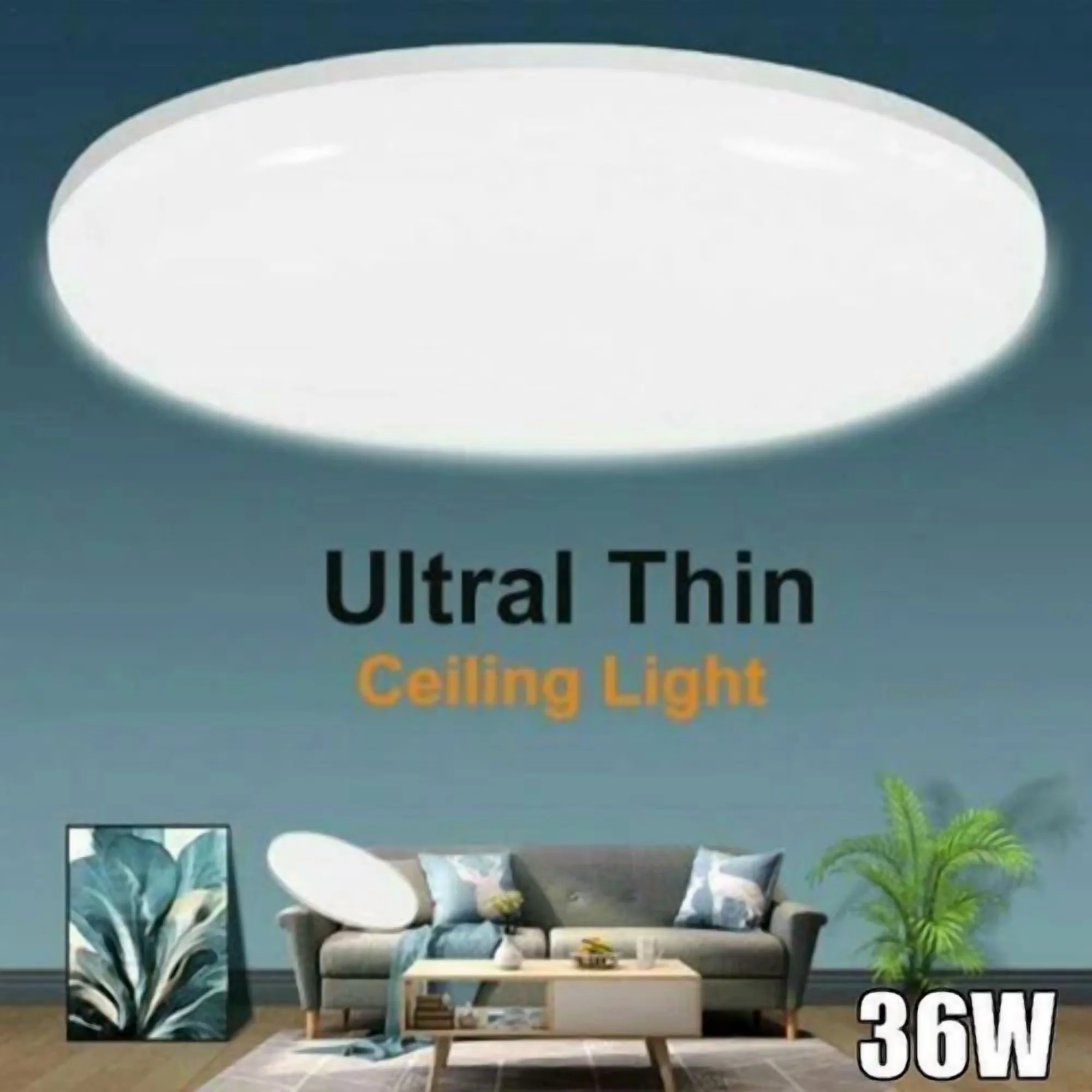 Innovative Led Lighting with LED, 36W, Easy to use and practical for everyone. - White Model 2862C1
