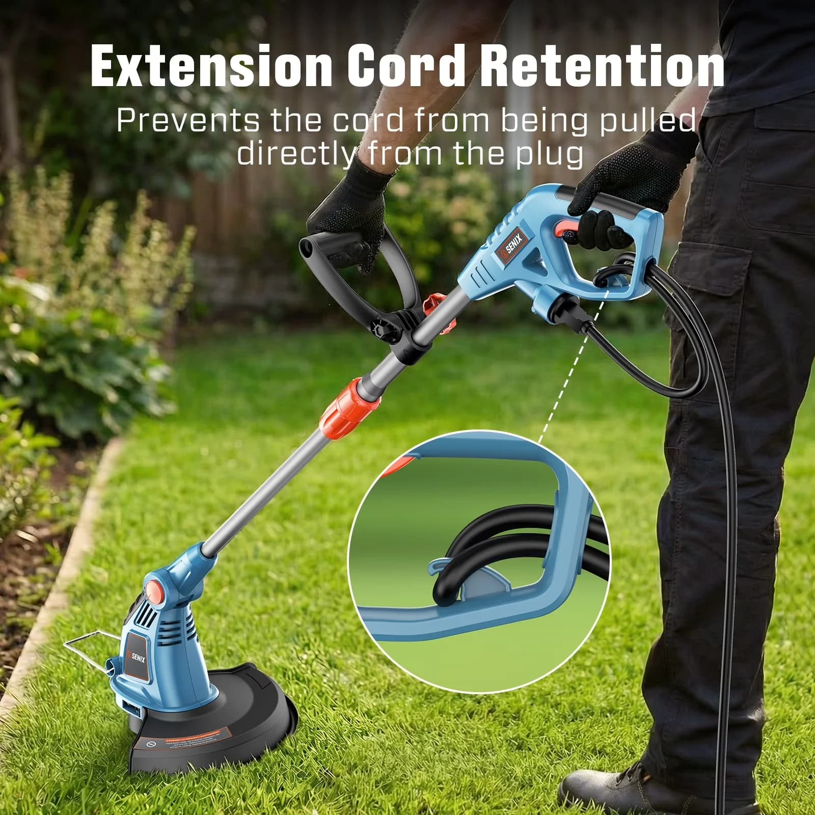 String Trimmer Sleek with Automatic Line Feed, Bevel Adjustment, Edger Conversion Capable - Model 50B305