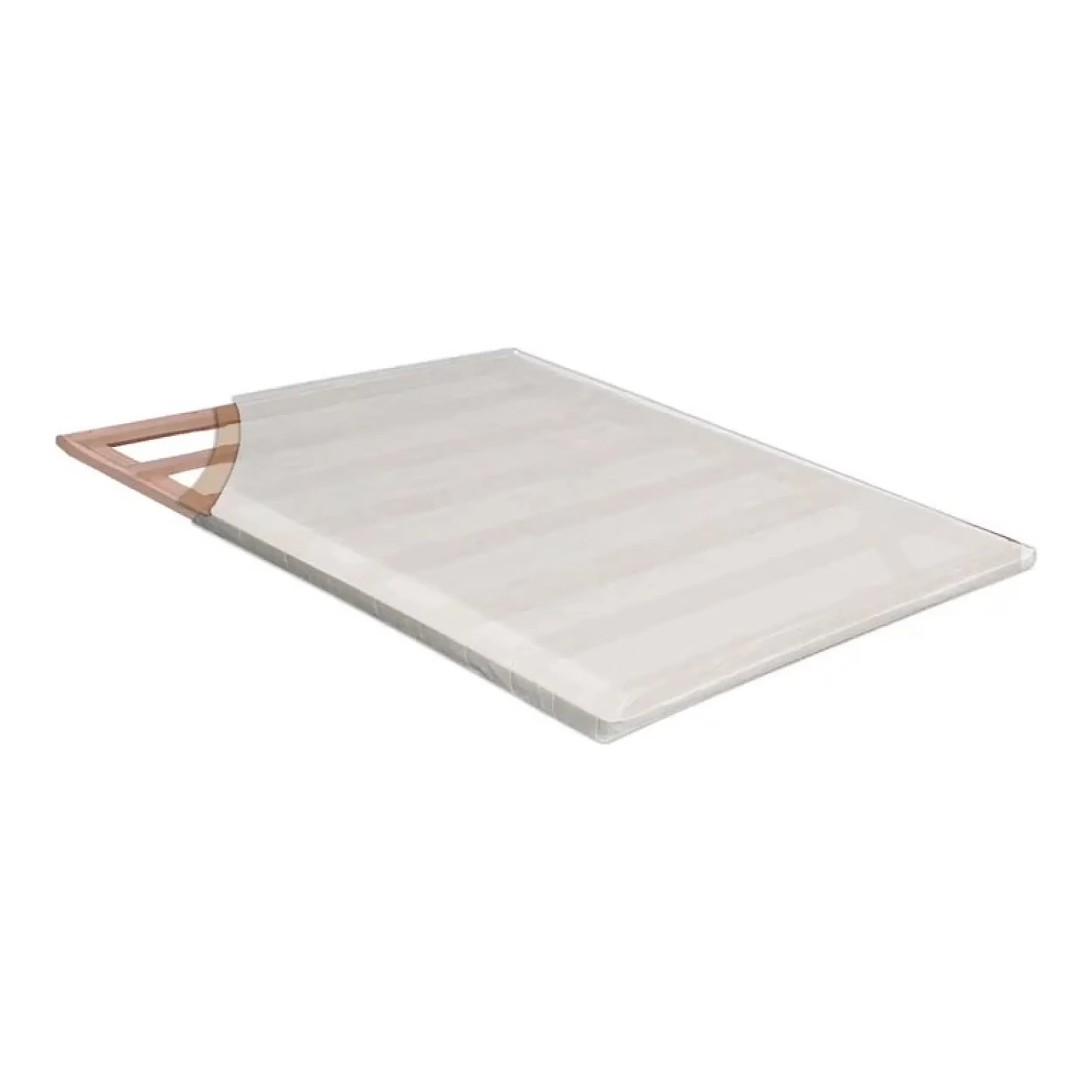 Durable Mattresses Accessory with Finish: White, Style: Transitional - Fabric White Model 7680BD