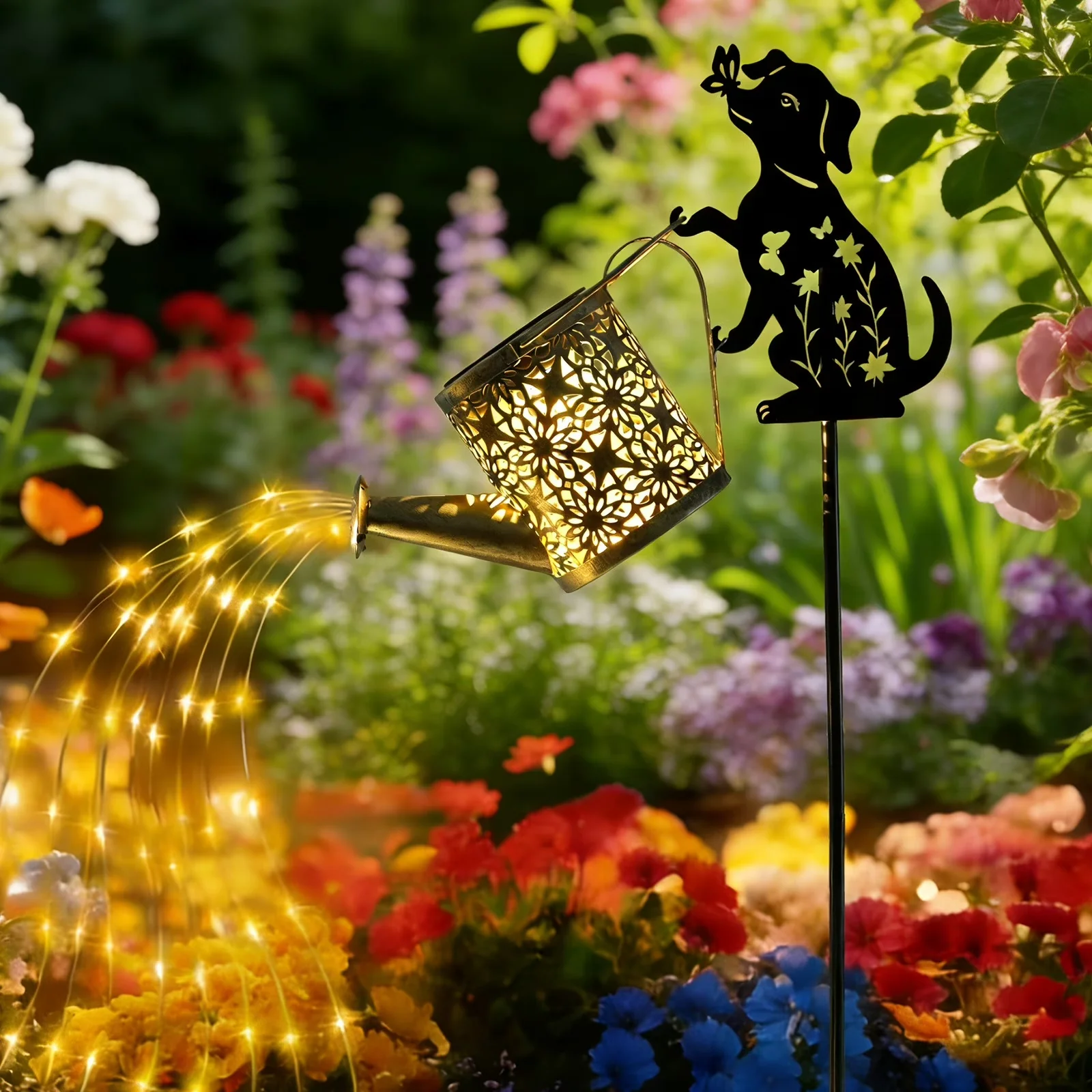 Ceiling Lights Fixture Reliable with LED, Solar - Multicolor Iron for Patio Model B4CF57