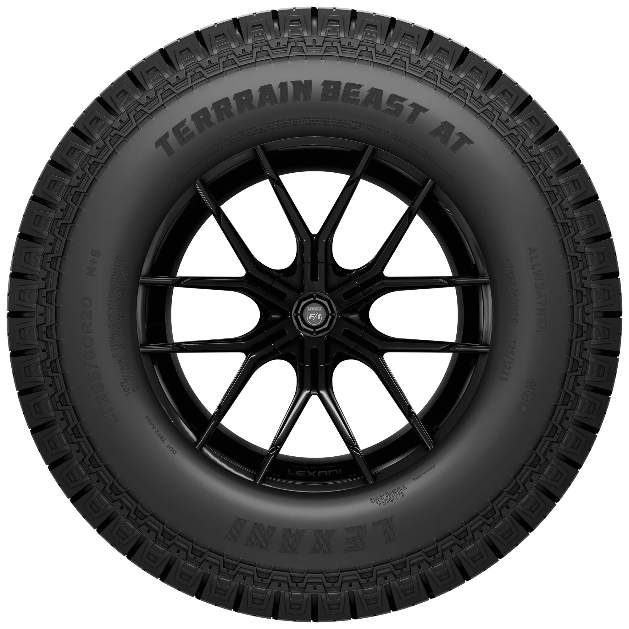 Quality Truck Tire with Noise Reduction, Size: LT265/70R16 - Essential Collection Model 42B0BC