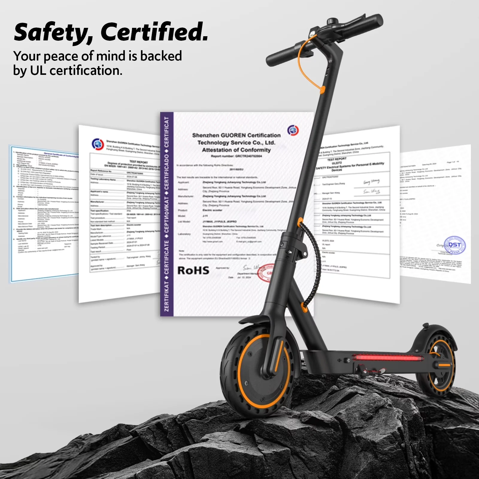 Professional Scooter with 550W, App Compatibility, Portable - Aluminum Black Model 16A141