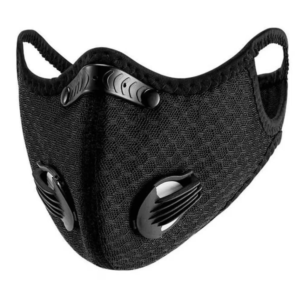 Classic Protective Equipment with Performance Sports Face Mask - Mesh Black Model D303A0