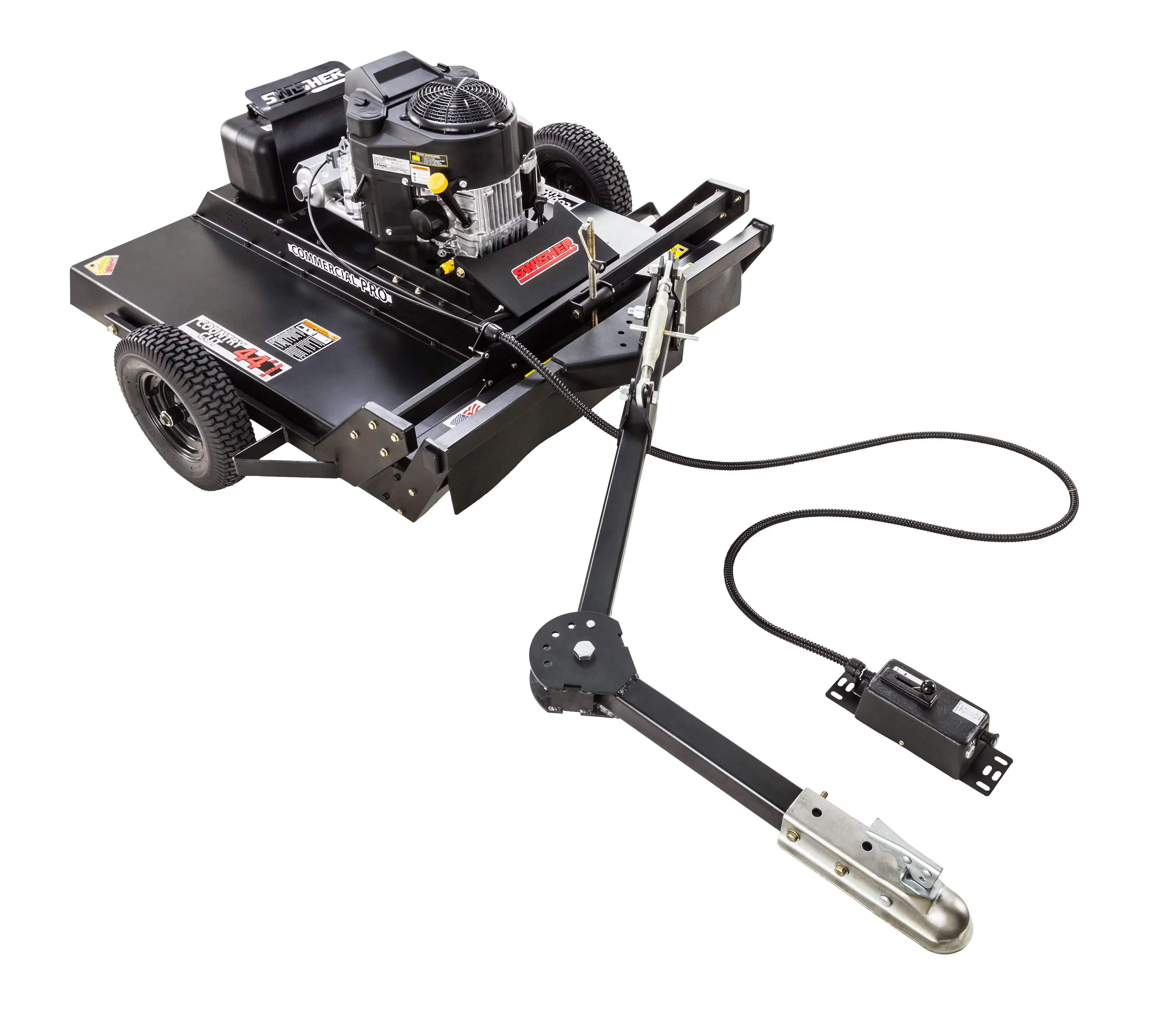 Professional Riding Lawn Mower with 12V, Remote operator control console - Steel Model 33C5D1
