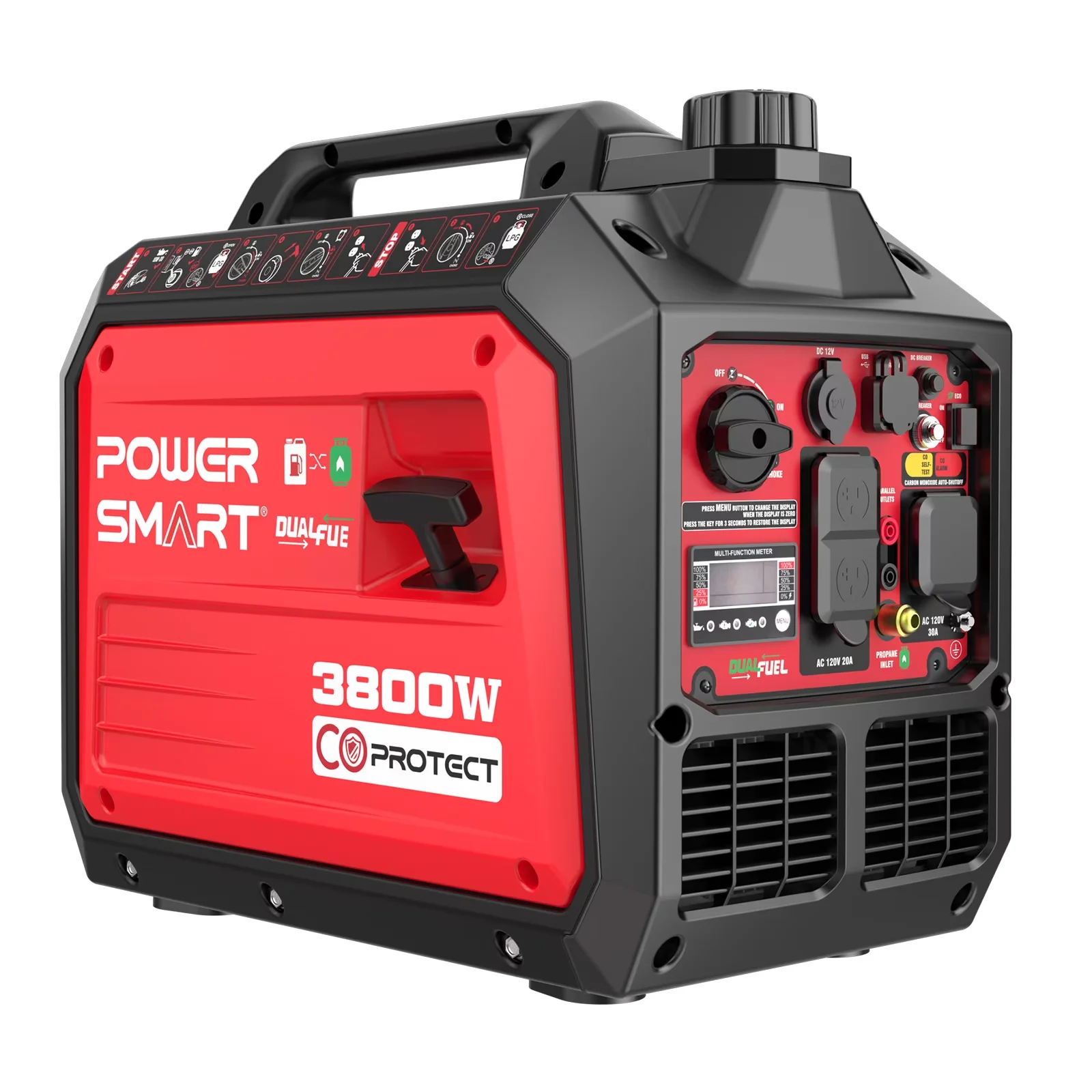 Sleek Generator with 3300W, Automatic Voltage Regulation, CO Protect() - Model FD2582