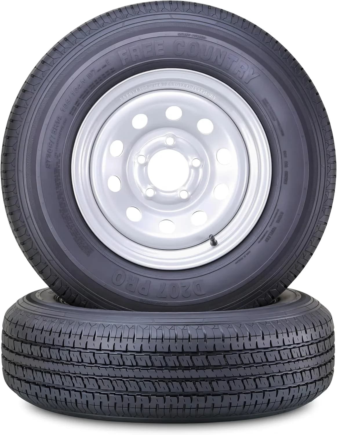 Versatile Trailer Tire with Pk2 - ST205 - Contemporary Style Model FD5660