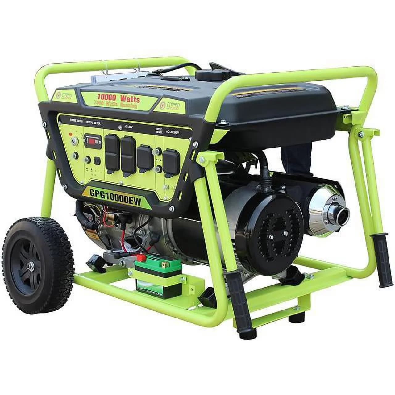 Compact Generator with 7500W, Gasoline Powered Electric Start Portable - Model CEDEAD