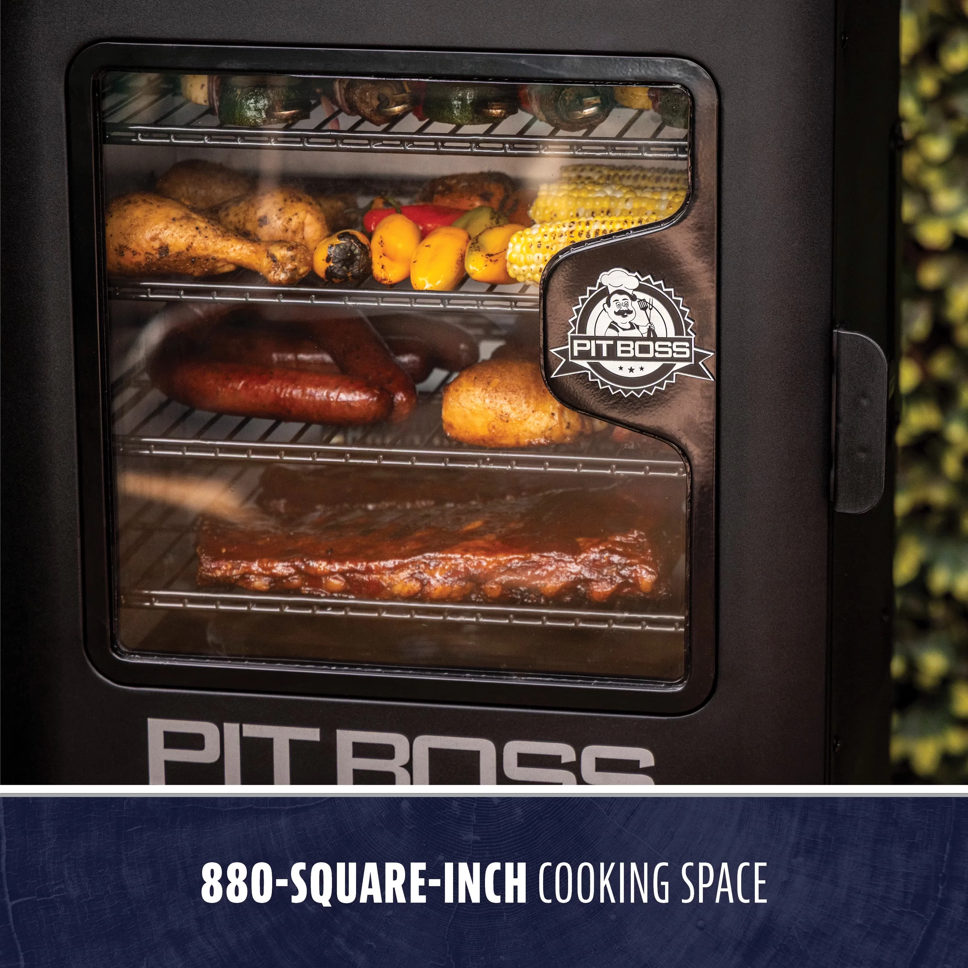 Classic Charcoal Grill with Locking Lid, Wireless - Heavy Duty Steel Black Model 5AD234