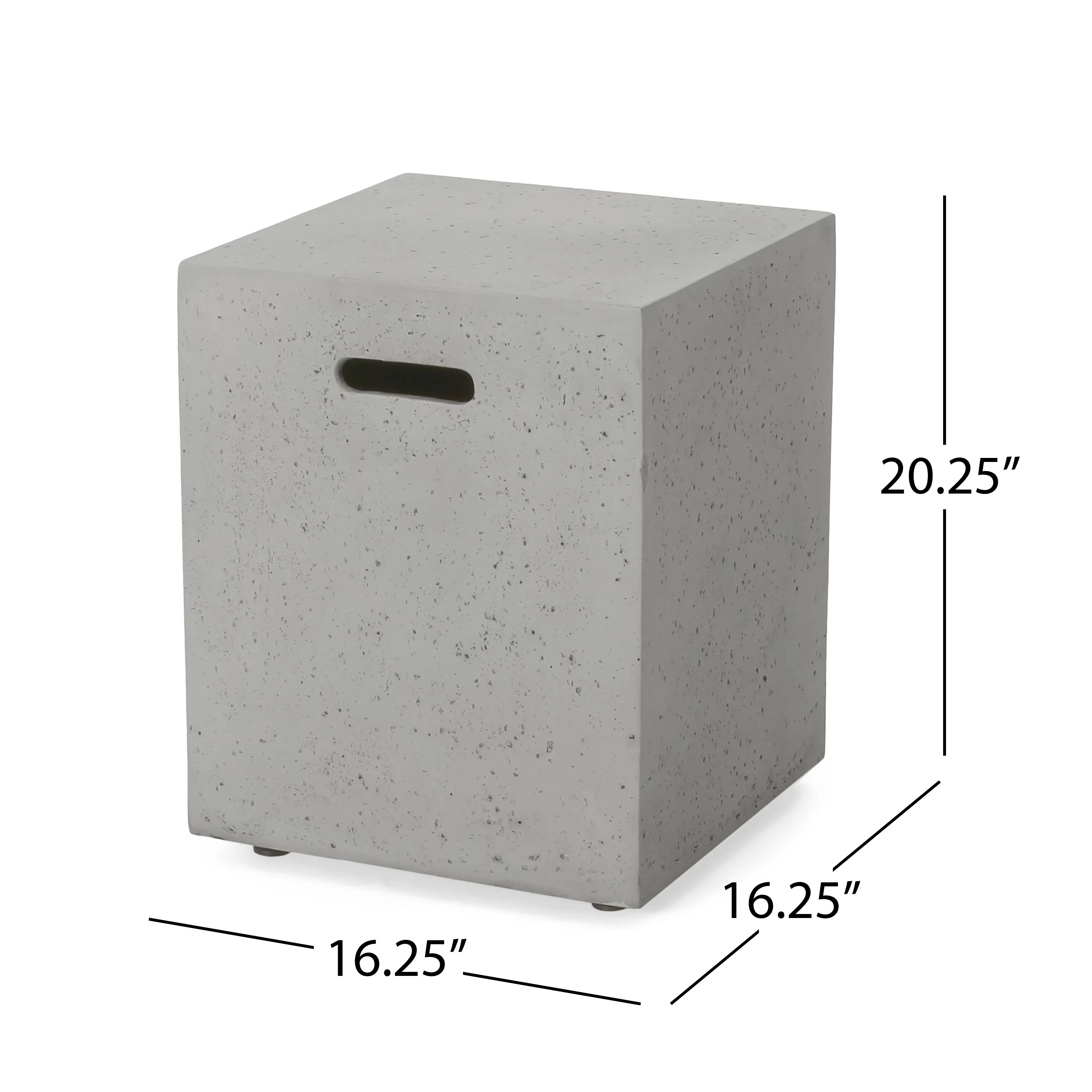 Compact Outdoor Heating with 50000 BTU, Rust Resistant - Magnesium Oxide Gray Model 8D0028