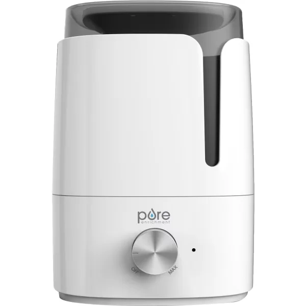 Efficient Humidifier with Automatic Shut-Off, Hume Ultrasonic Cool Mist - White Model 50F0F9