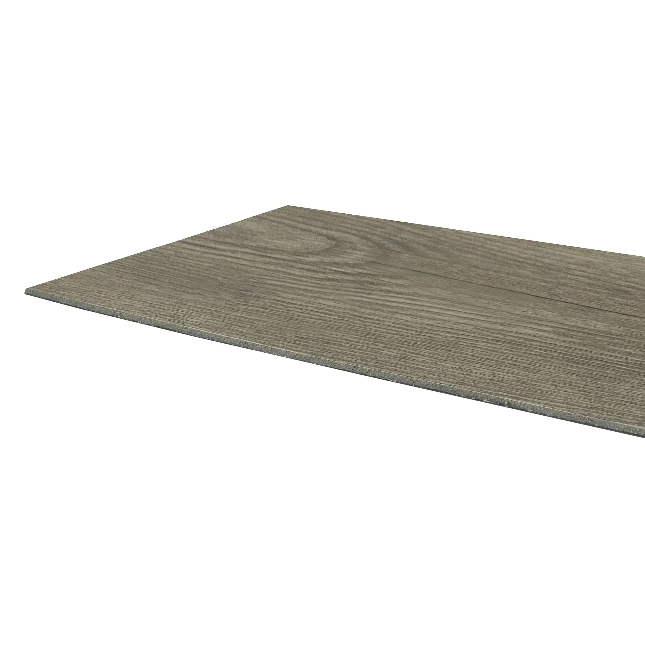 Sleek Grey Vinyl Flooring Vinyl Plank Flooring with Easy Installation, Just Peel 'N' Stick, Hazel Ash - Hazel Ash 6 x 36 Model 7594E8
