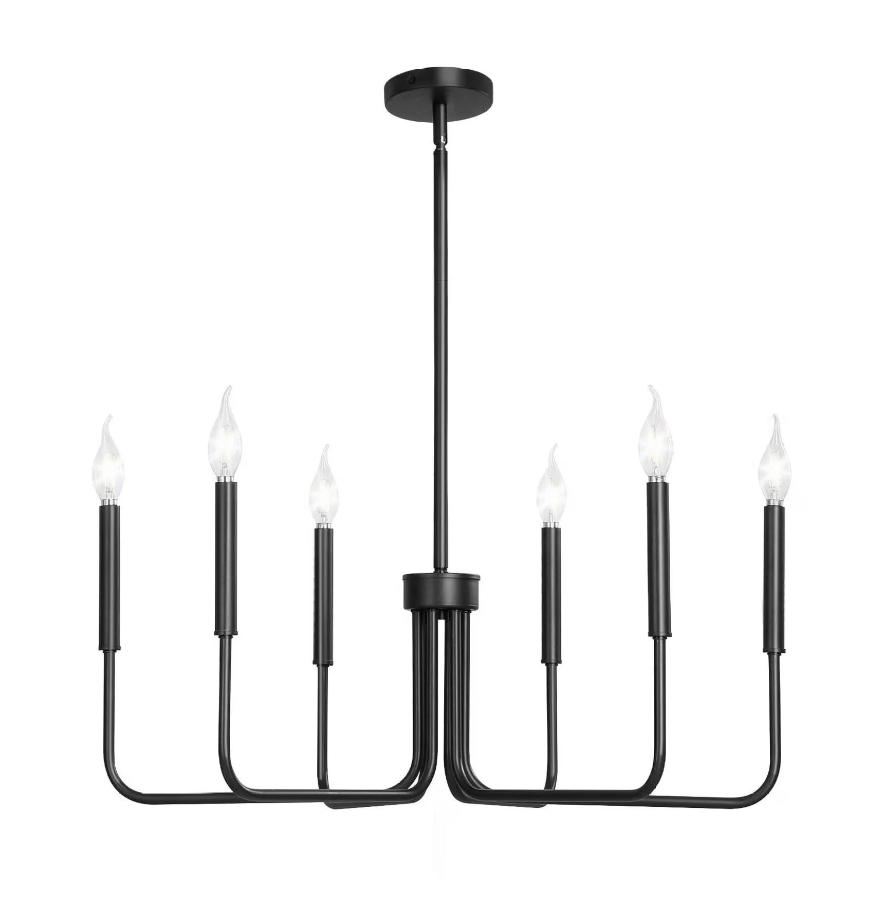 Versatile Ceiling Lights Fixture with LED, Modern - Metal for Bedroom, Kitchen Model 9FD096