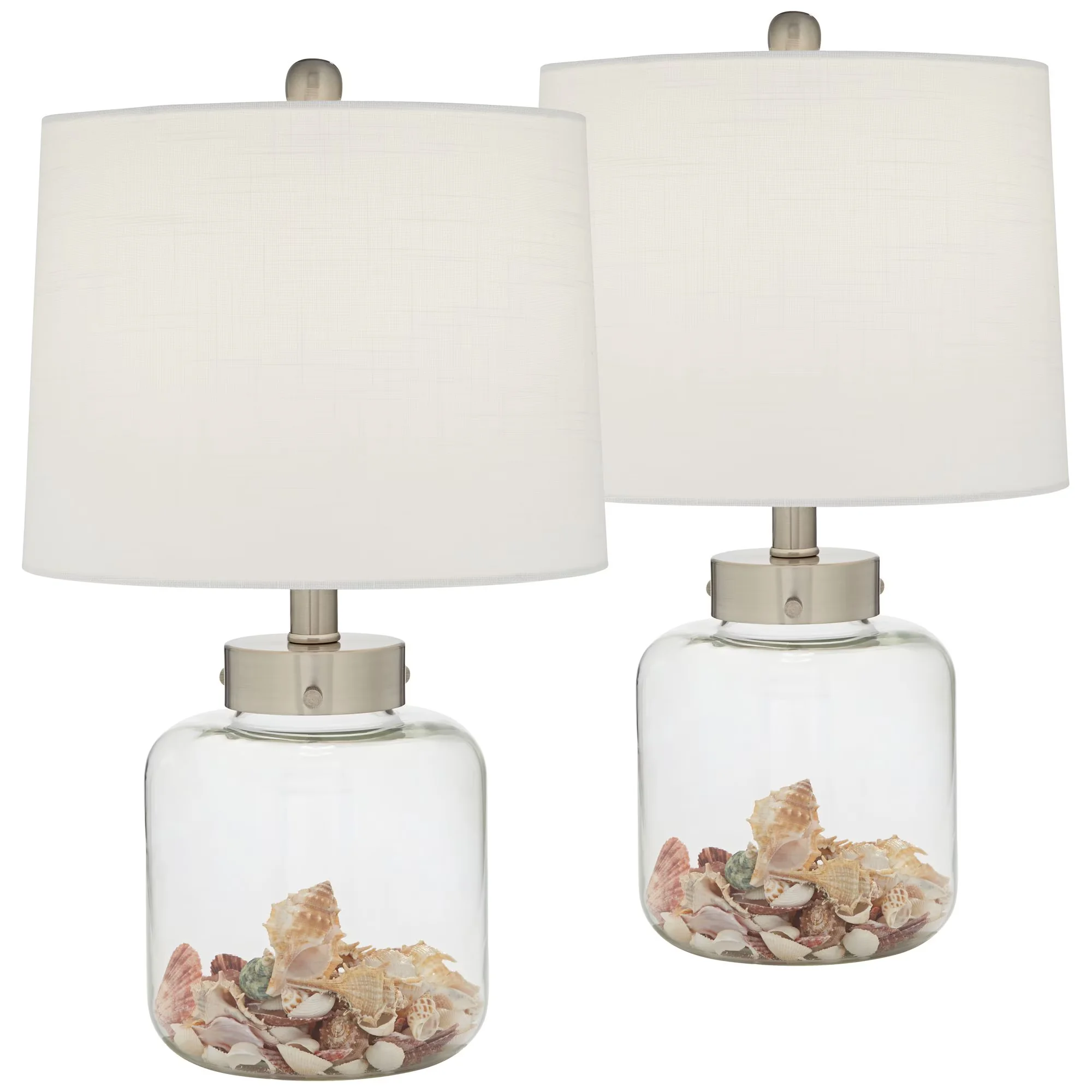 Lamp Set Versatile with Incandescent - Clear Glass Coastal - Professional Series Model D38B08