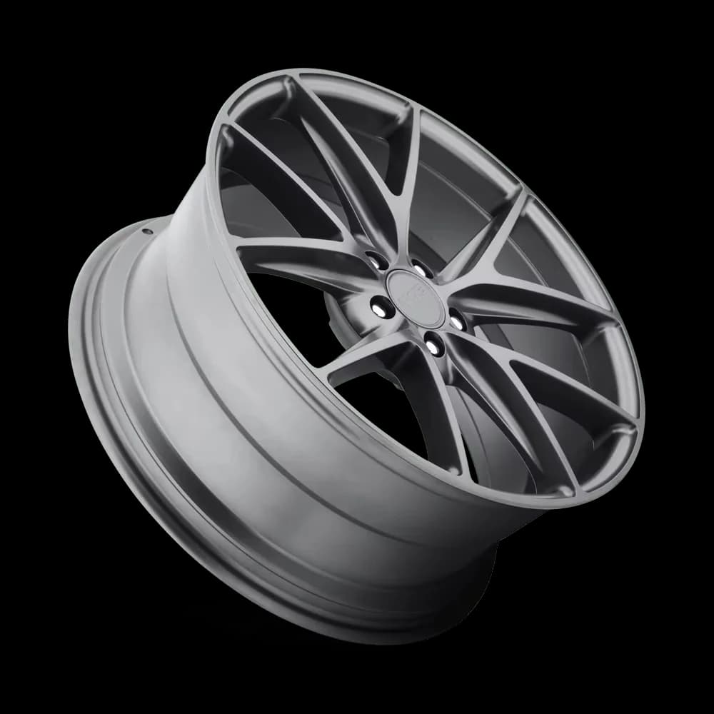 Wheels And Rim Stylish with Bolt Pattern: 5x112, Size: 19x8.5, Offset: 42mm - Silver Cast Aluminum Model 39EF33