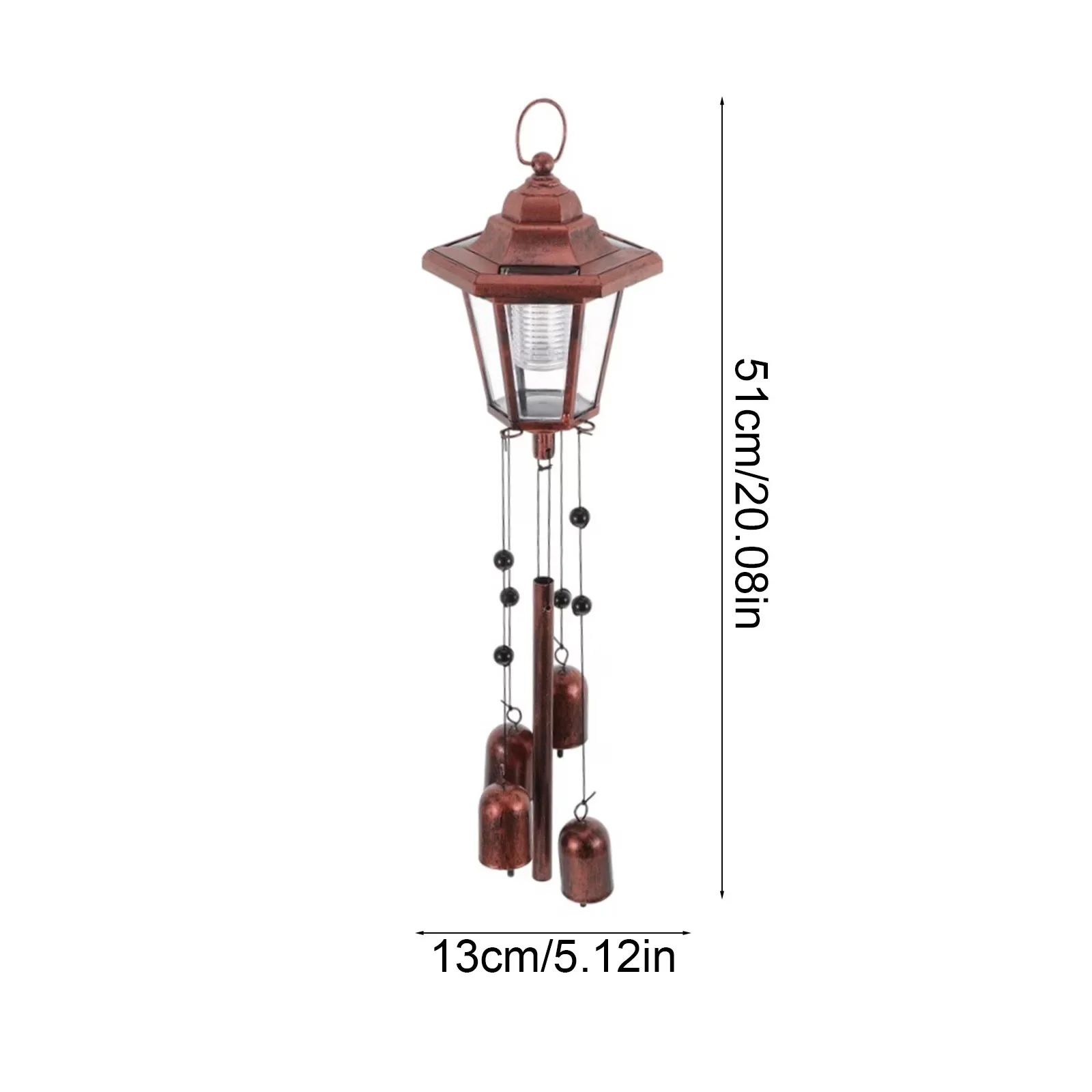 Efficient Led Lighting with LED, Battery - Iron Bronze for Patio, Garden Model D95B90