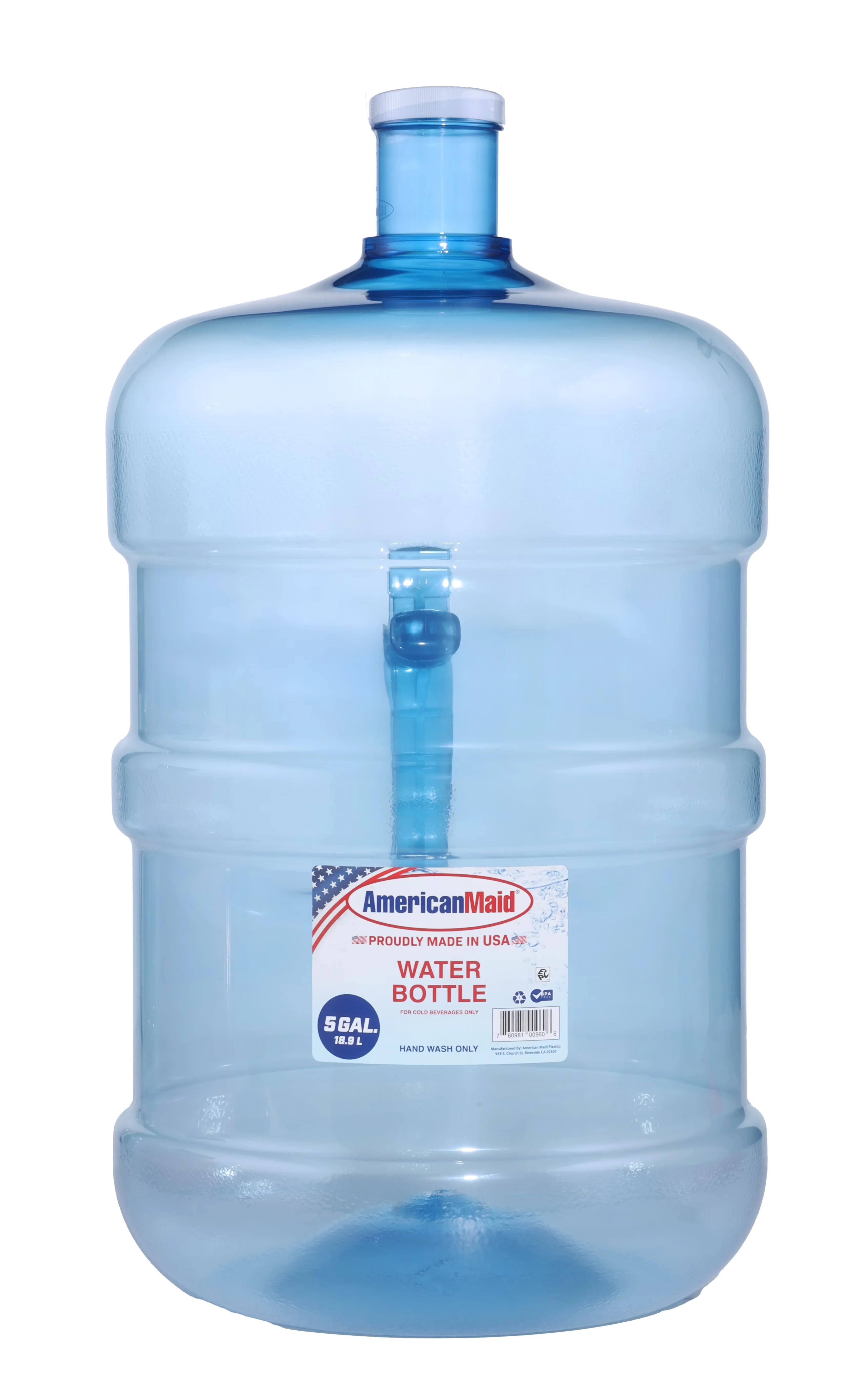 Water Filtration Durable with Leak Proof, Handle is easy to grip - Plastic Blue Model 0B0D7A