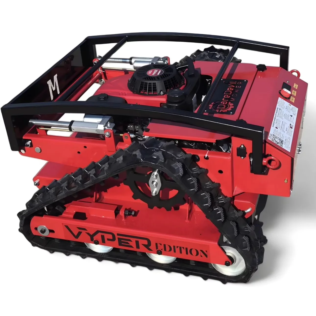 Classic Push Mower with Battery, Brushless Motor - Red VYPER - Universal Fit Model D4A01F